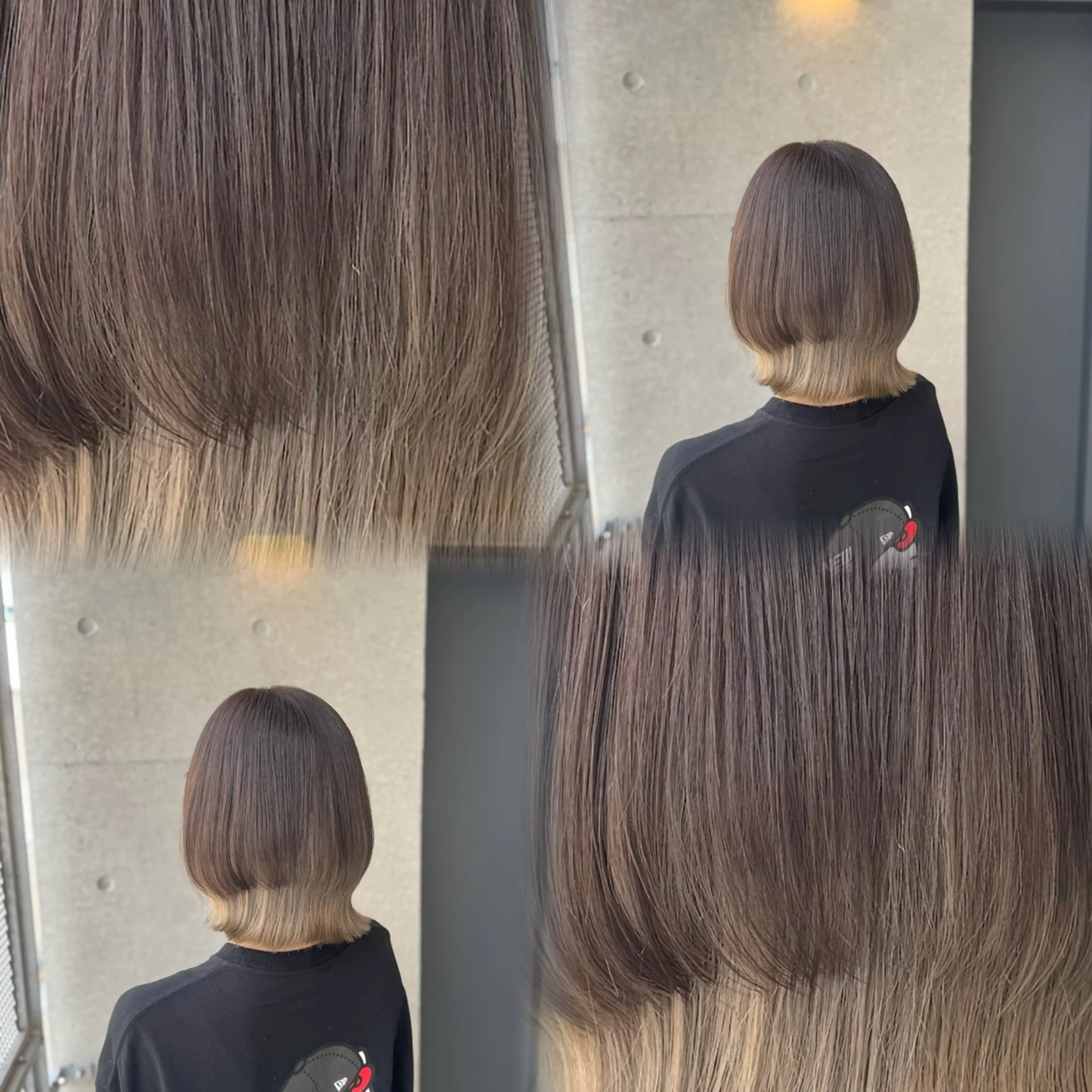 ショート カラー 髙橋 李里亜のヘアスタイル