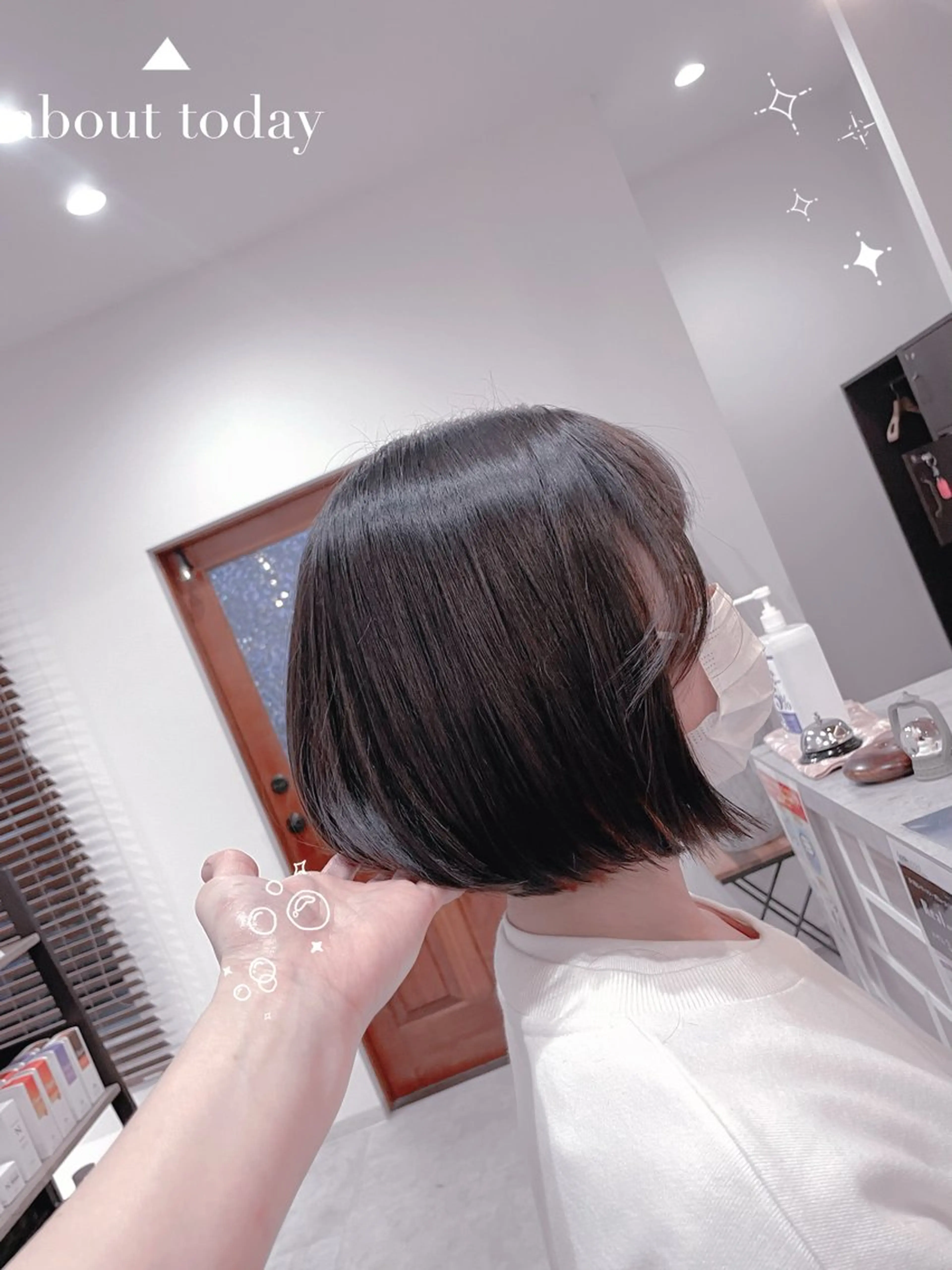 ミディアム パーマ no4ナチュラル戸祭所属・山越 美裕樹のヘアスタイル