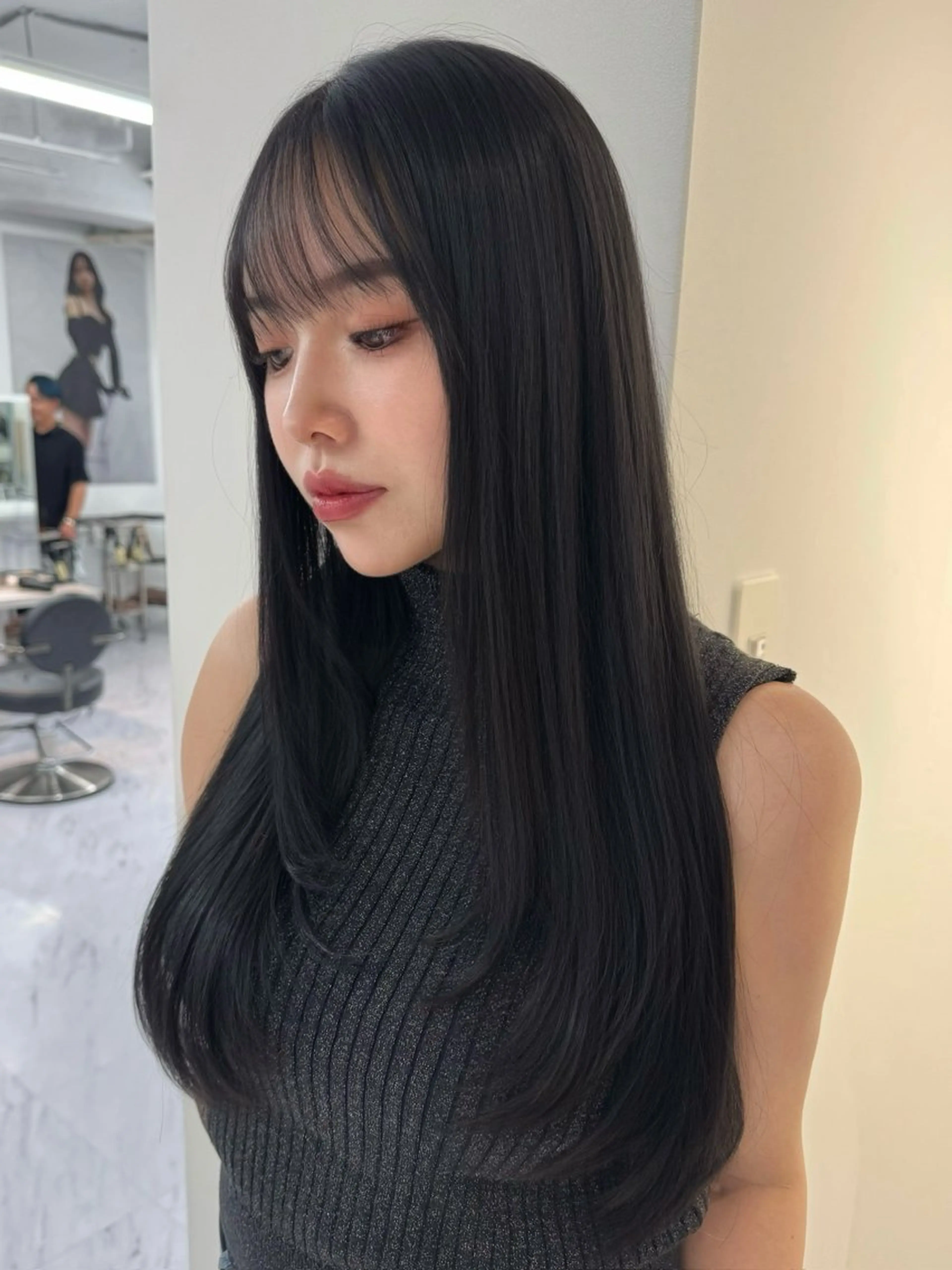 ロング カラー カット ヘアカラー トリートメント ヘアセット Rita/髪質改善 /透明感カラーのヘアスタイル