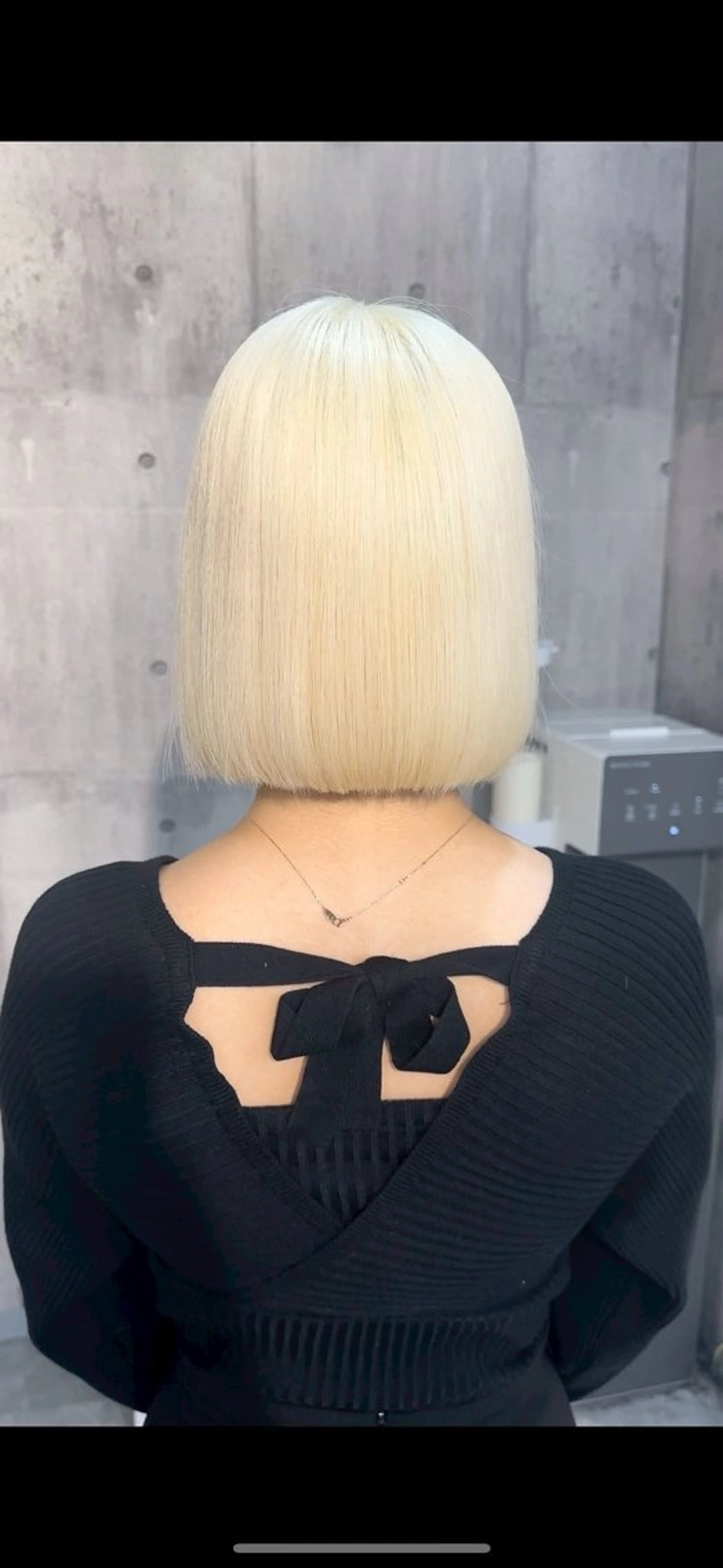 ミディアム ヘアカラー 溝渕朋也 /髪質改善ストレートのヘアスタイル