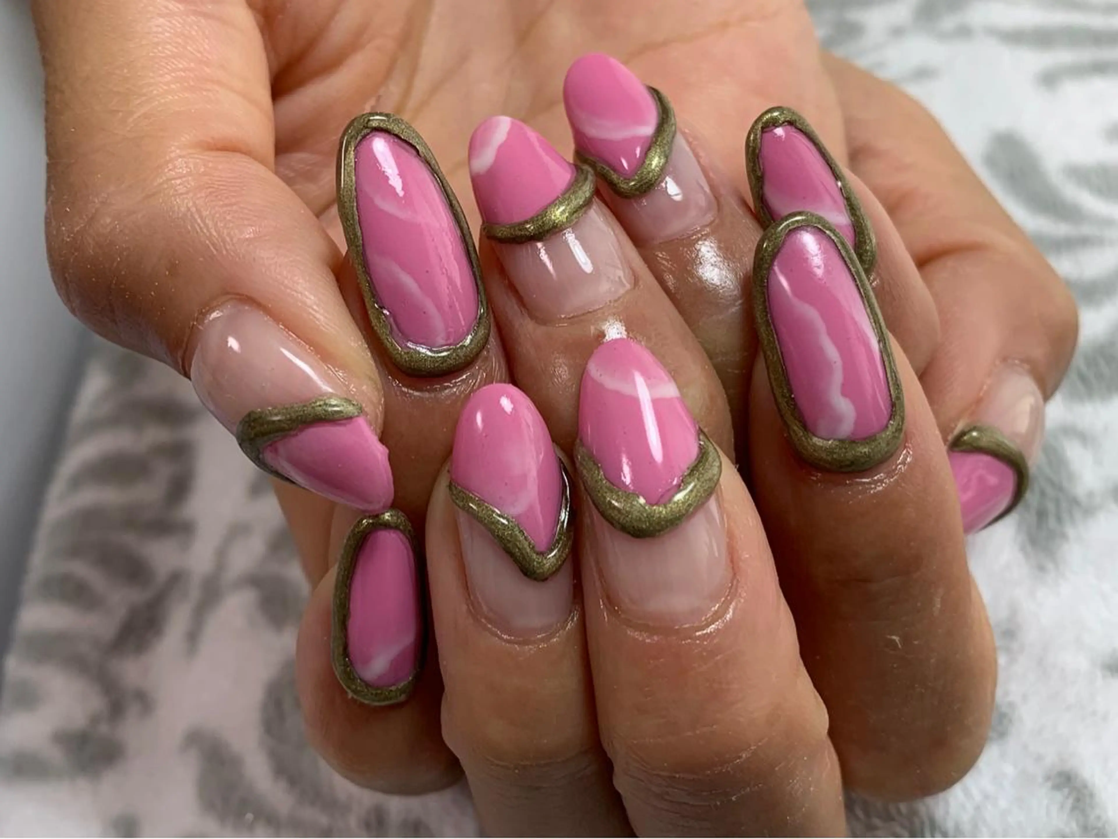 ネイル ぷっくりネイル Disini nailのネイルデザイン