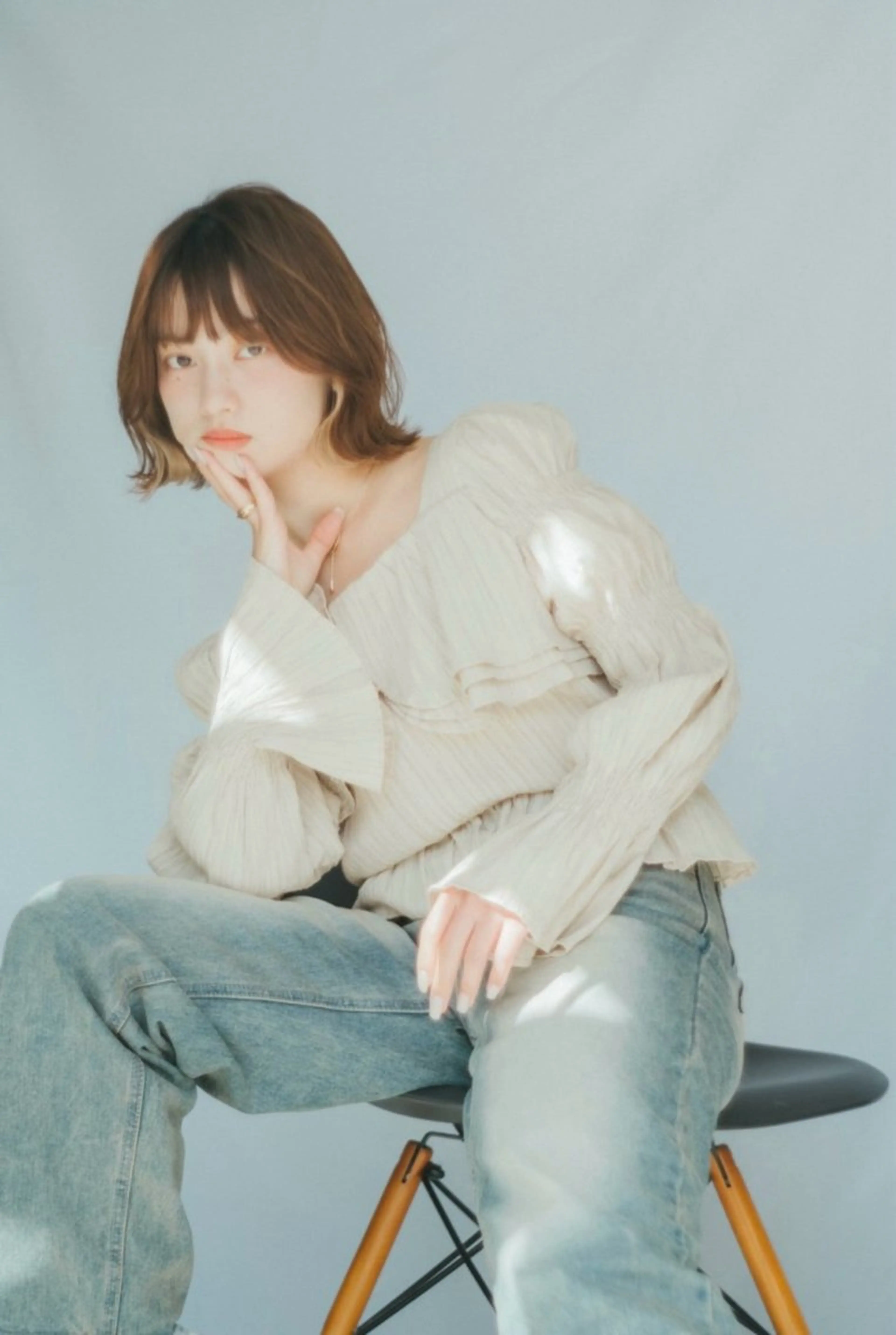 カラー 髙井 麻帆のヘアスタイル