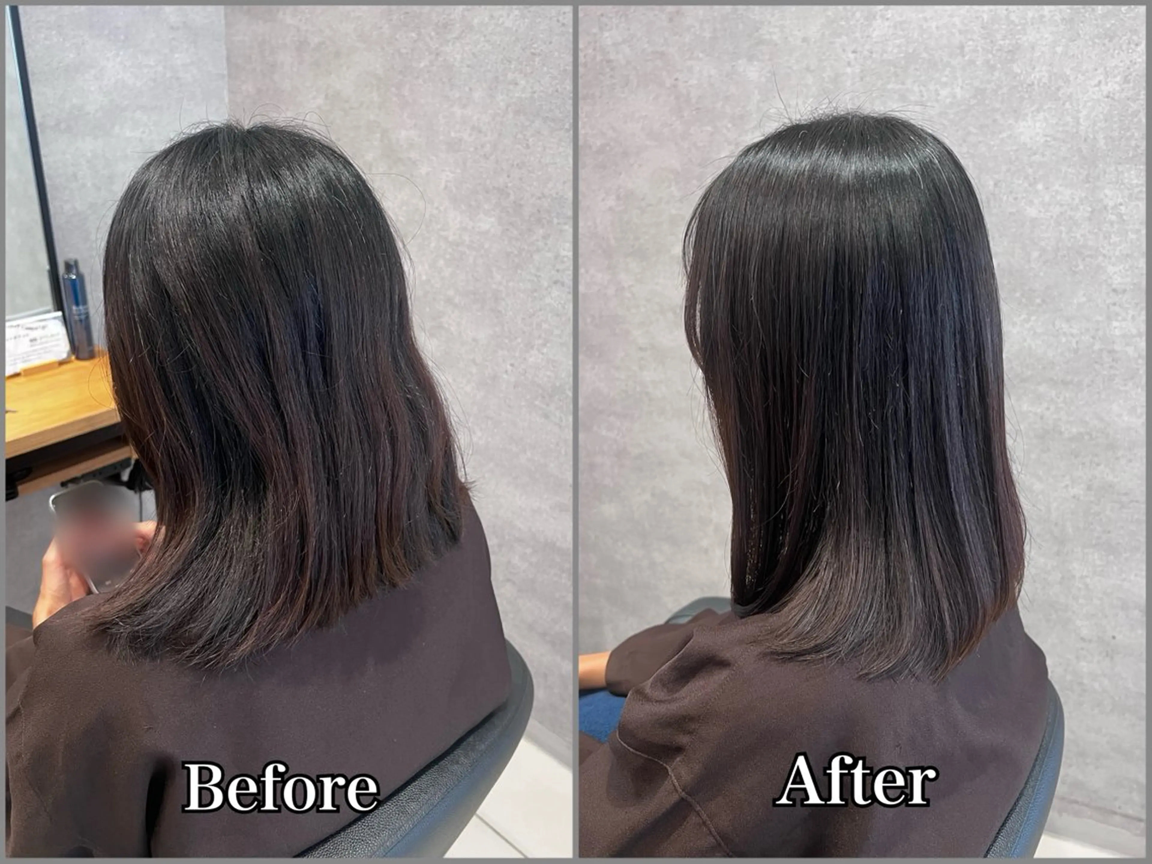 ミディアム 🍑とたに ももか🍑のヘアスタイル