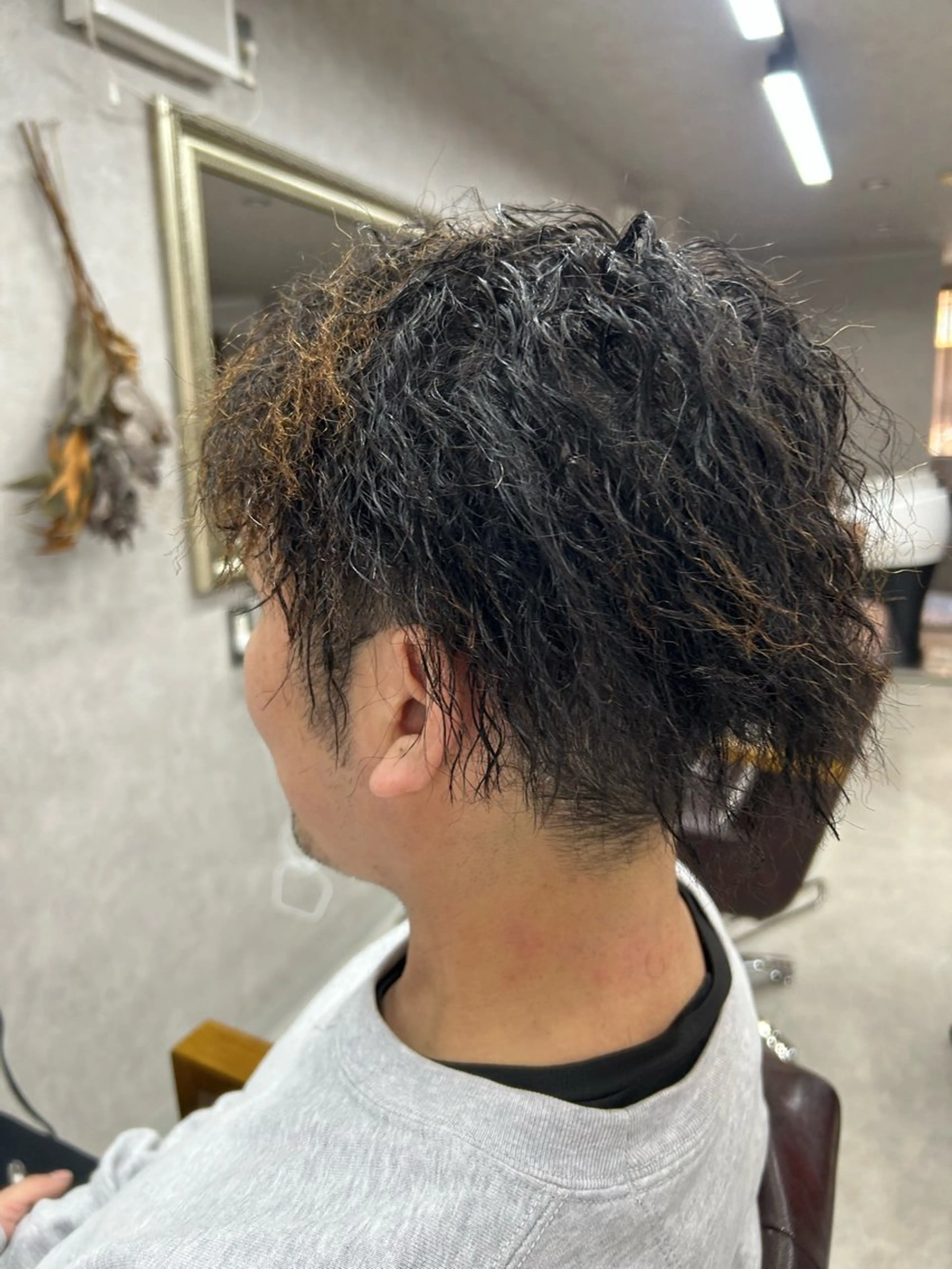 パーマ メンズ Lien 深井店のヘアスタイル