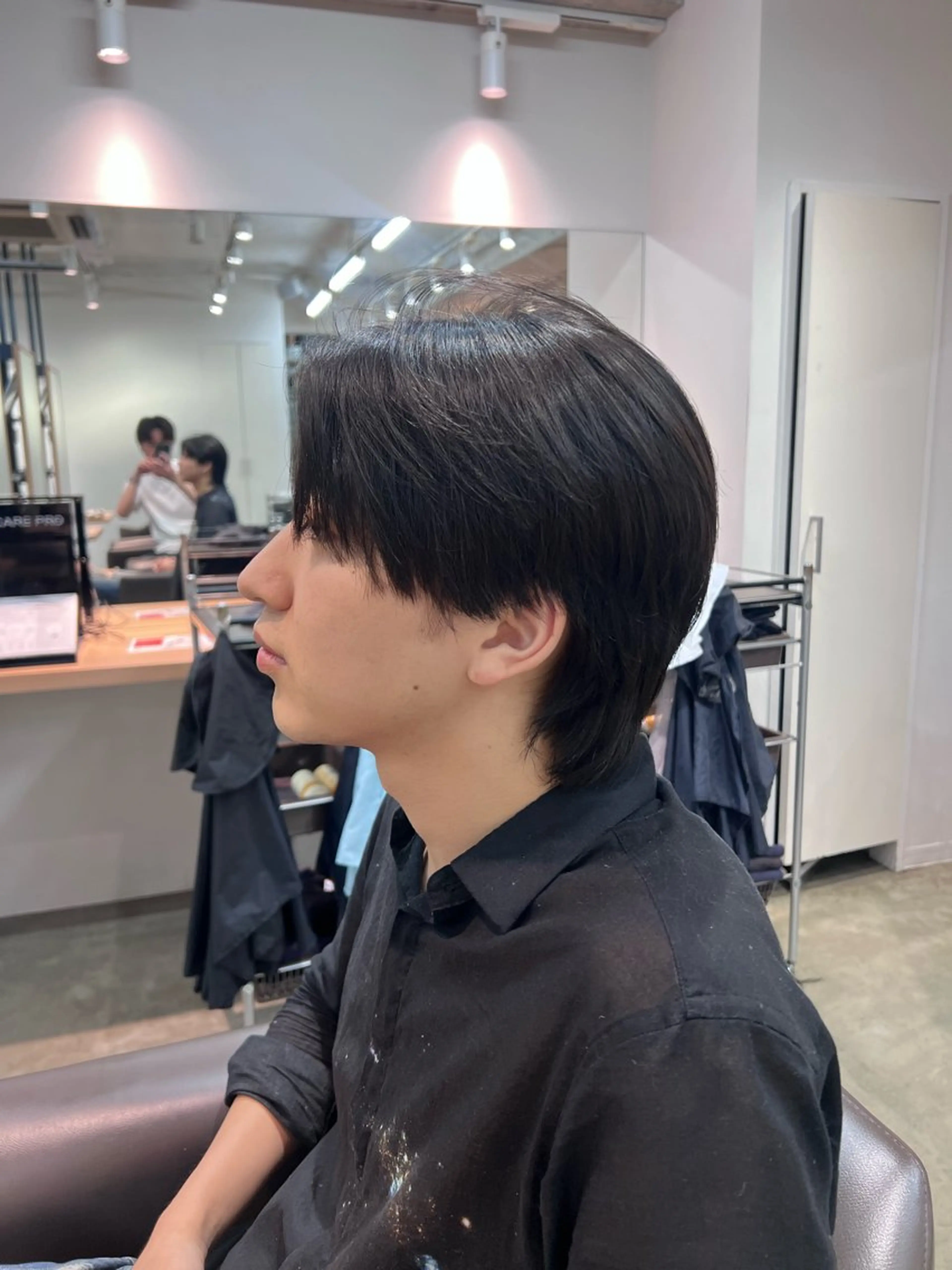 メンズ センターパート 山中 欧輔のヘアスタイル