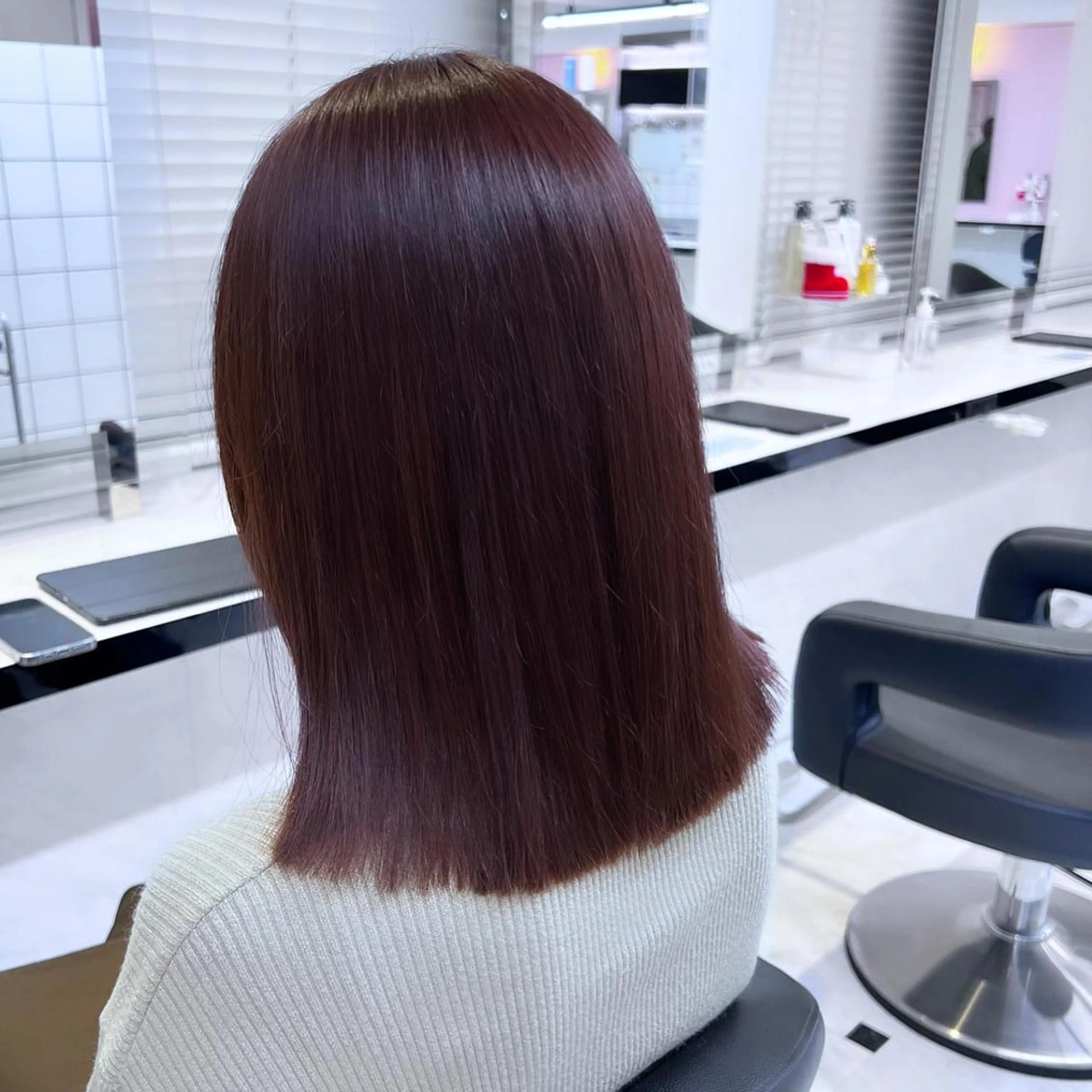 カラー 大人っぽ韓国ヘア🤍 yuma🐈‍⬛のヘアスタイル