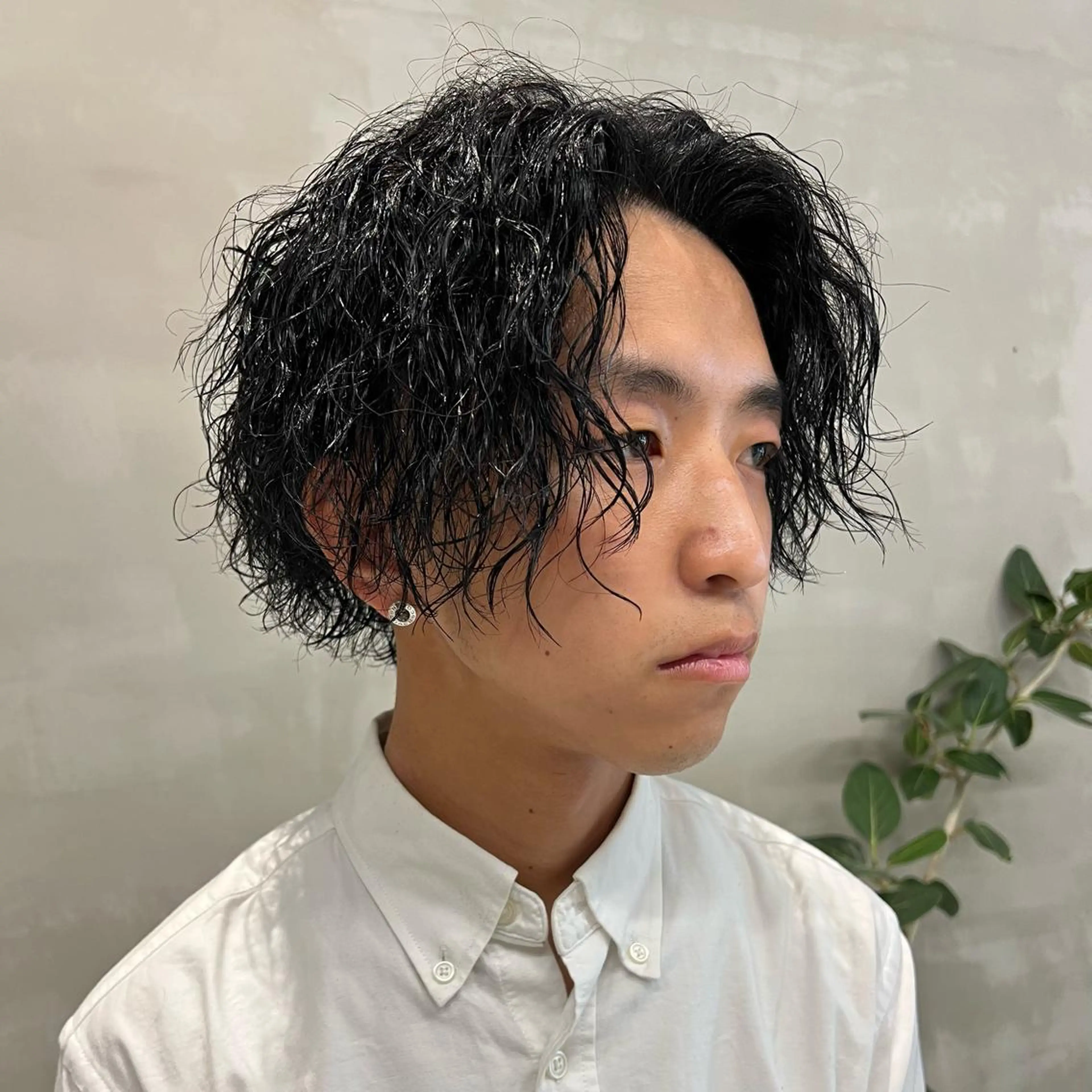 メンズ カット パーマ 渥美祐耶 【メンズカット】のヘアスタイル