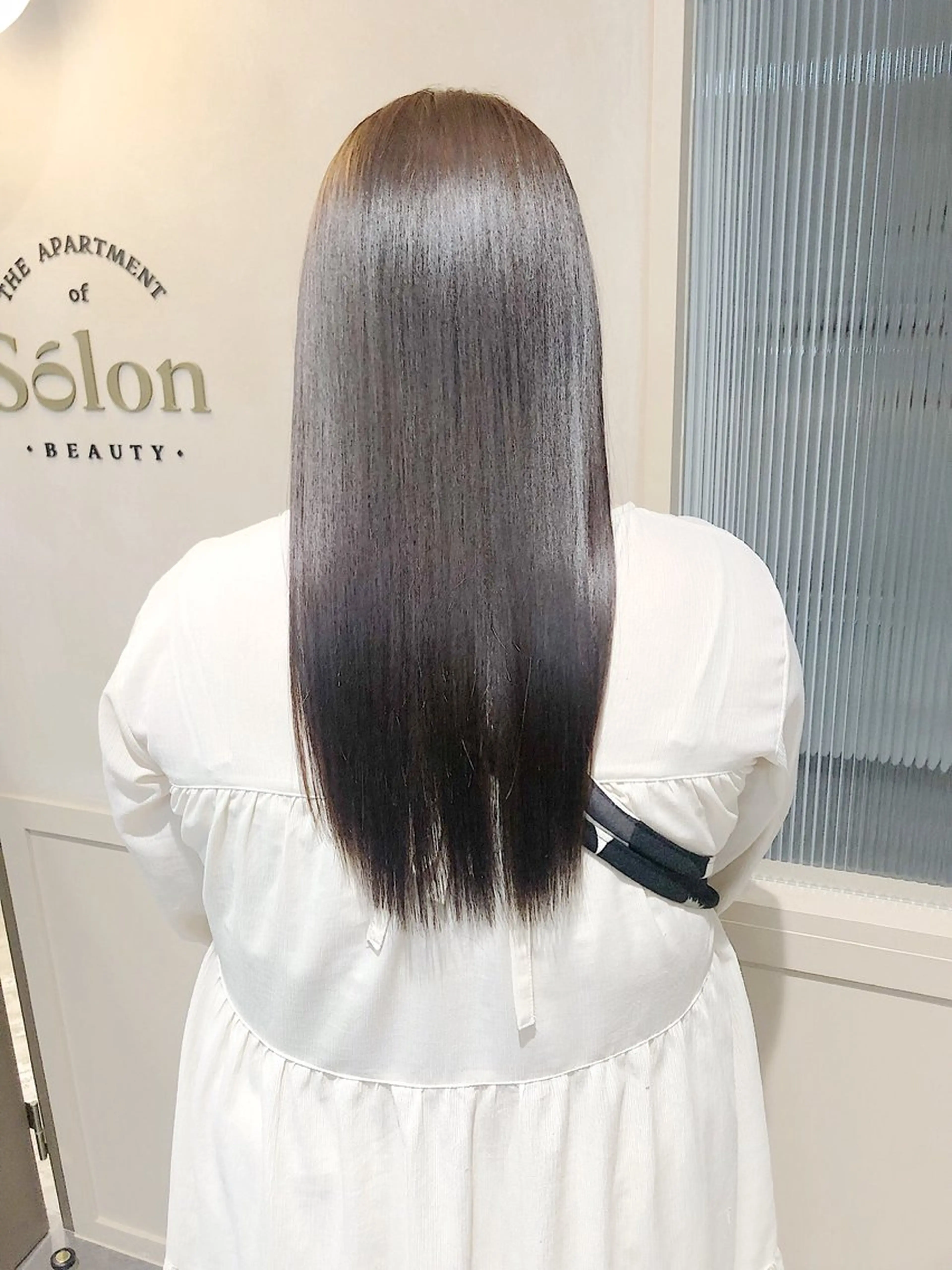 ロング 髪質改善 トリートメント カット ヘアカラー トリートメント 所渉/韓国レイヤー /ウルフカットのヘアスタイル