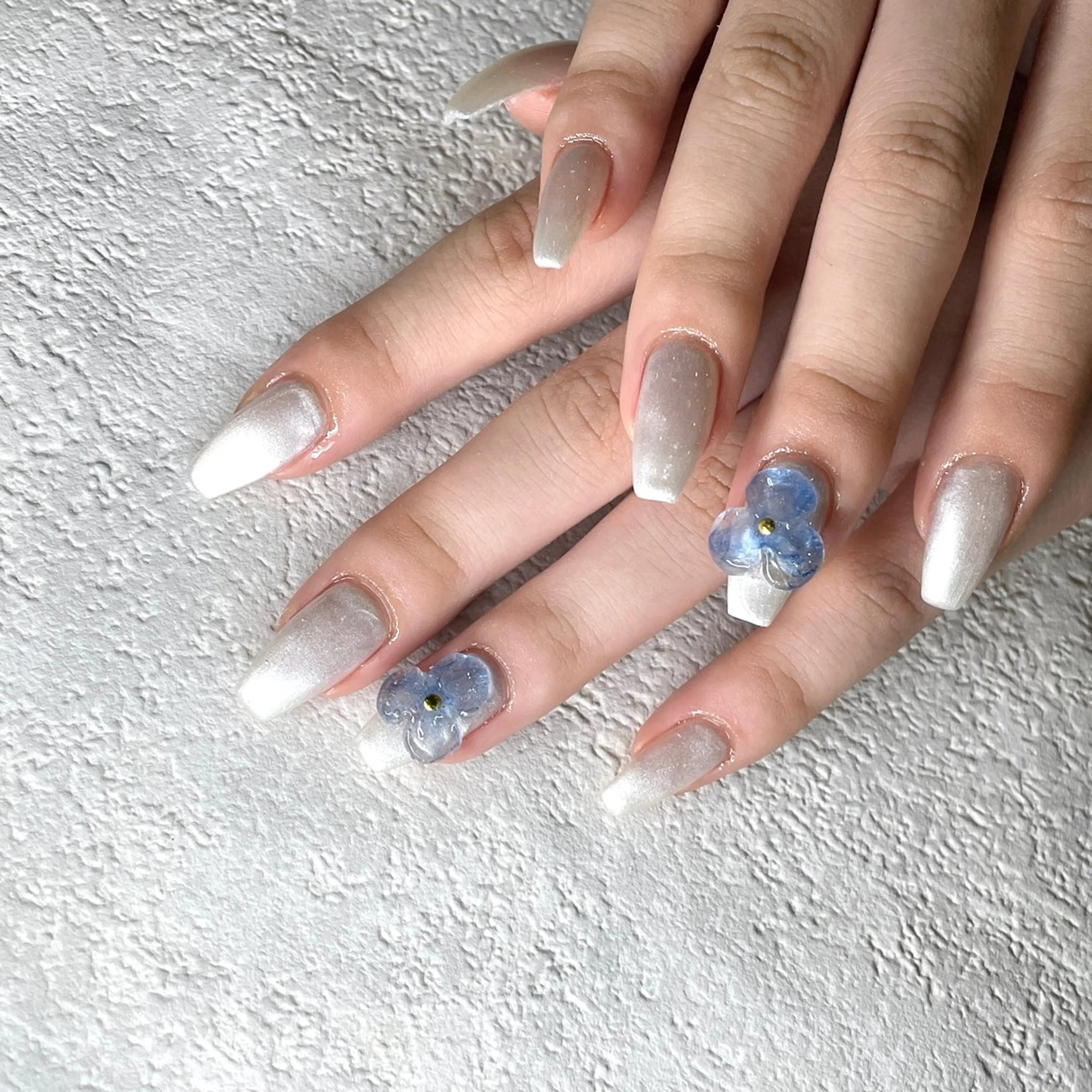 オフあり🩷【長さ出し10本】2本Artコース🌼持ち込みデザイン可の写真