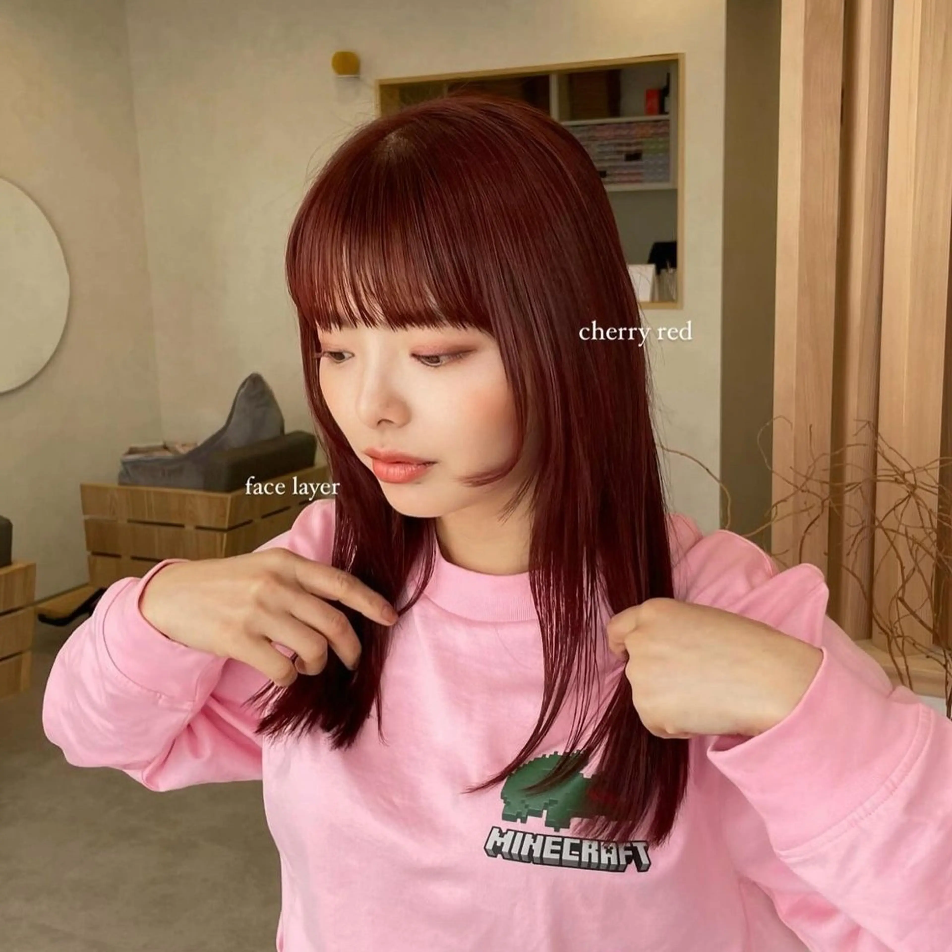 セミロング ヘアカラー トリートメント 山口美容室/ nico/shionのヘアスタイル