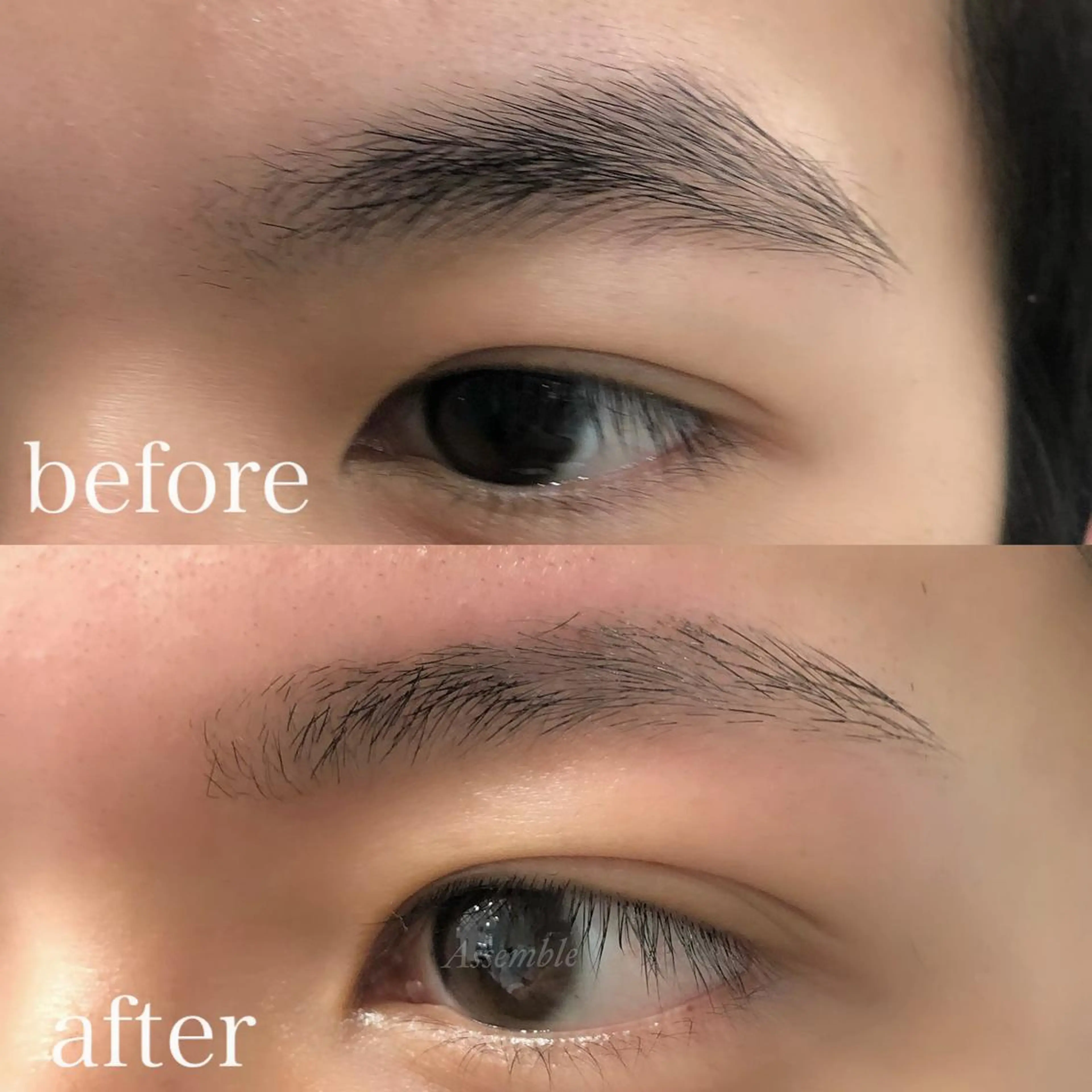 アイブロウ 眉毛ワックス脱毛 nail&eyelash amor所属・🤍Sakurai Fuka🤍のマツエク・マツパデザイン