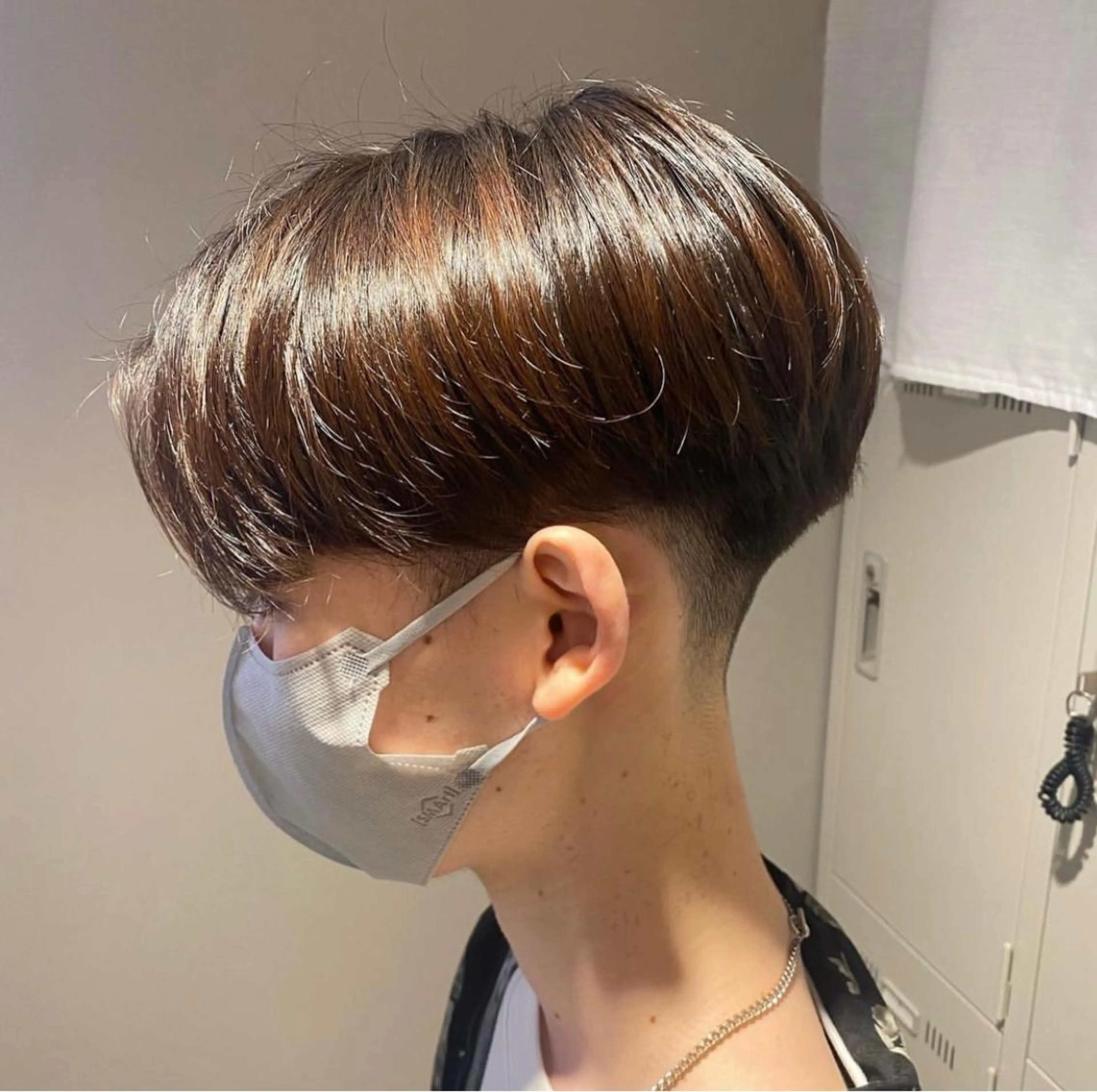 ミディアム パーマ メンズ カット パーマ トリートメント ヘッドスパ ヘアセット 横浜駅メンズパーマ師 🌀岩﨑弘成🌀のヘアスタイル