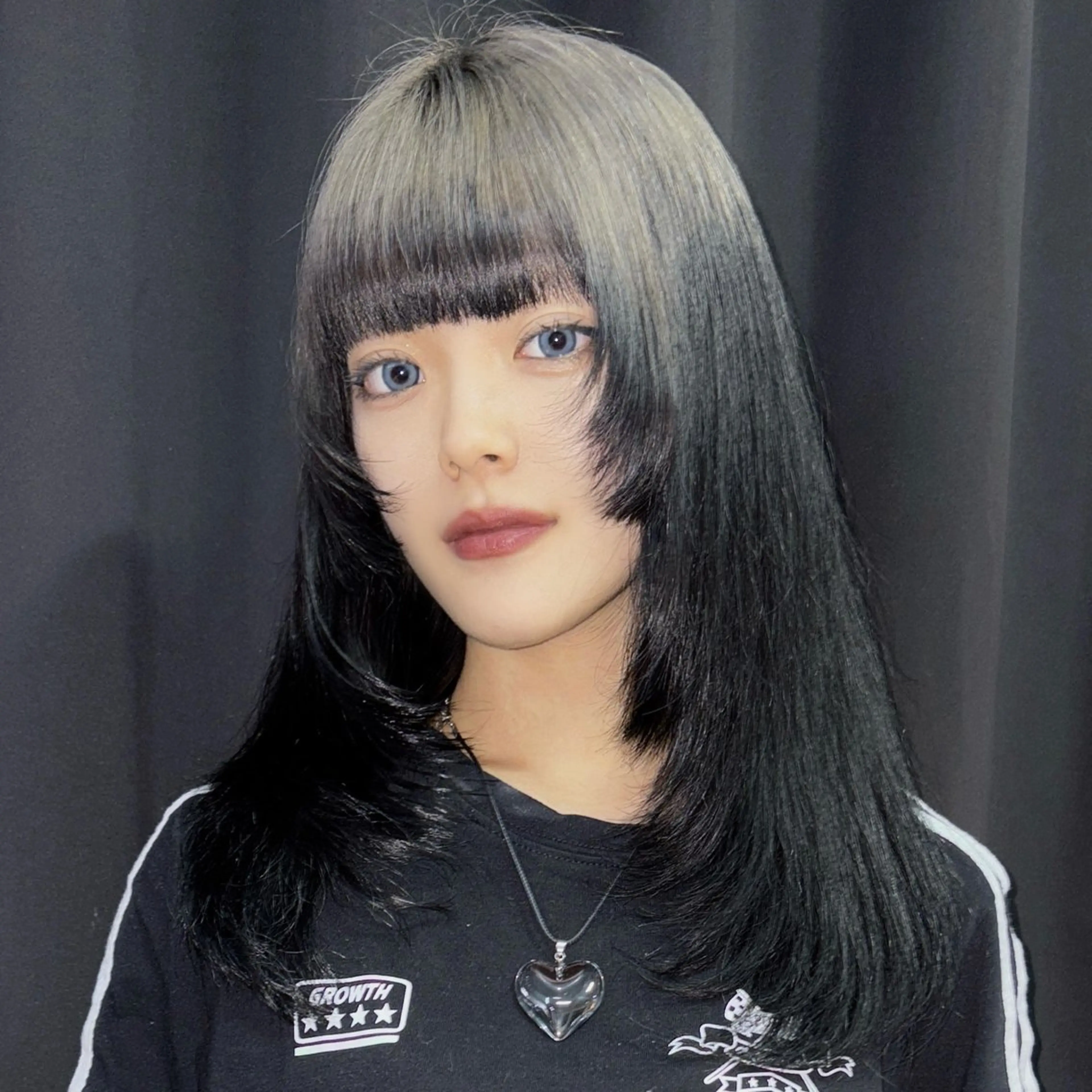 セミロング カラー ★デザインカラー ハイトーン ももか★のヘアスタイル