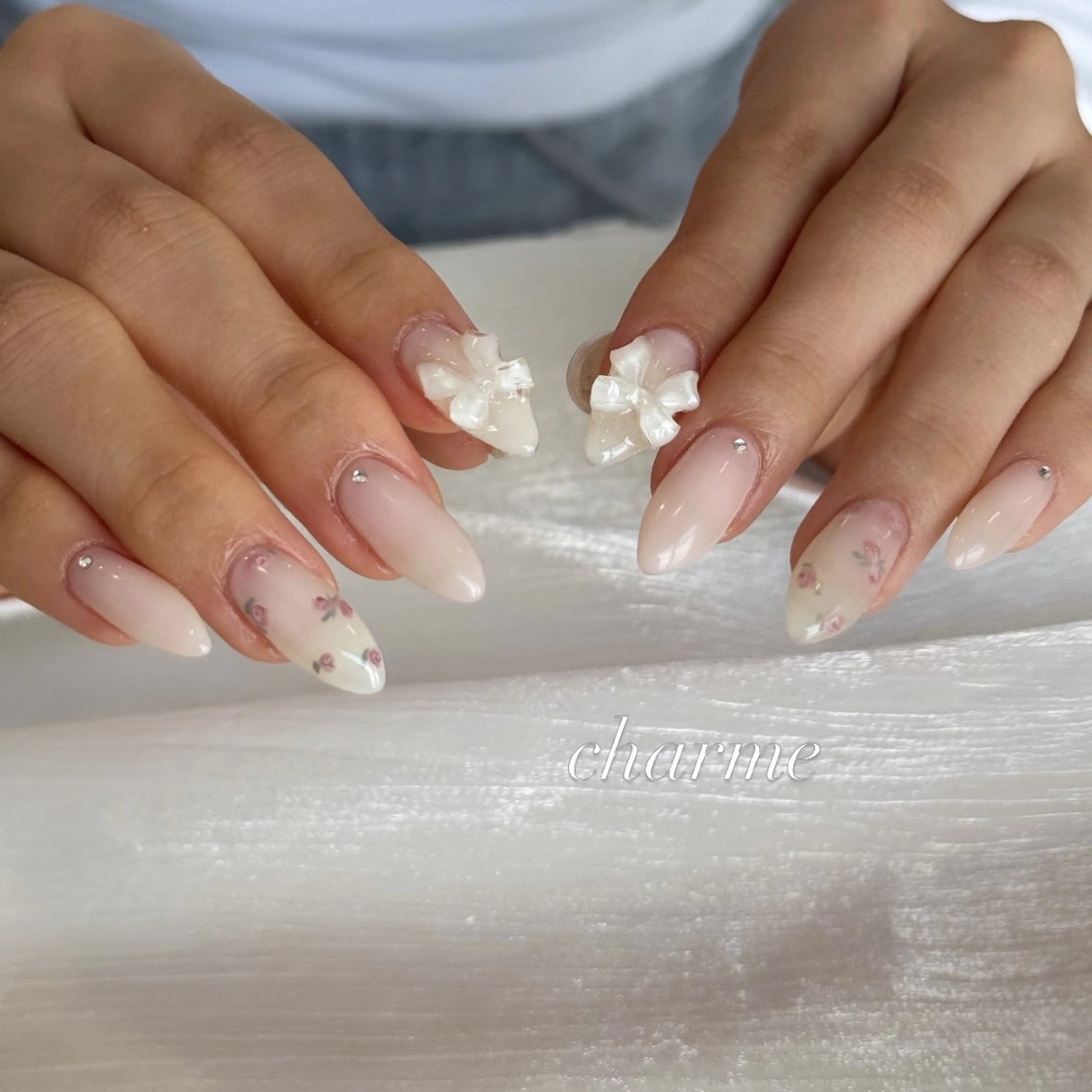 ネイル ハンドネイル charme mimiのネイルデザイン