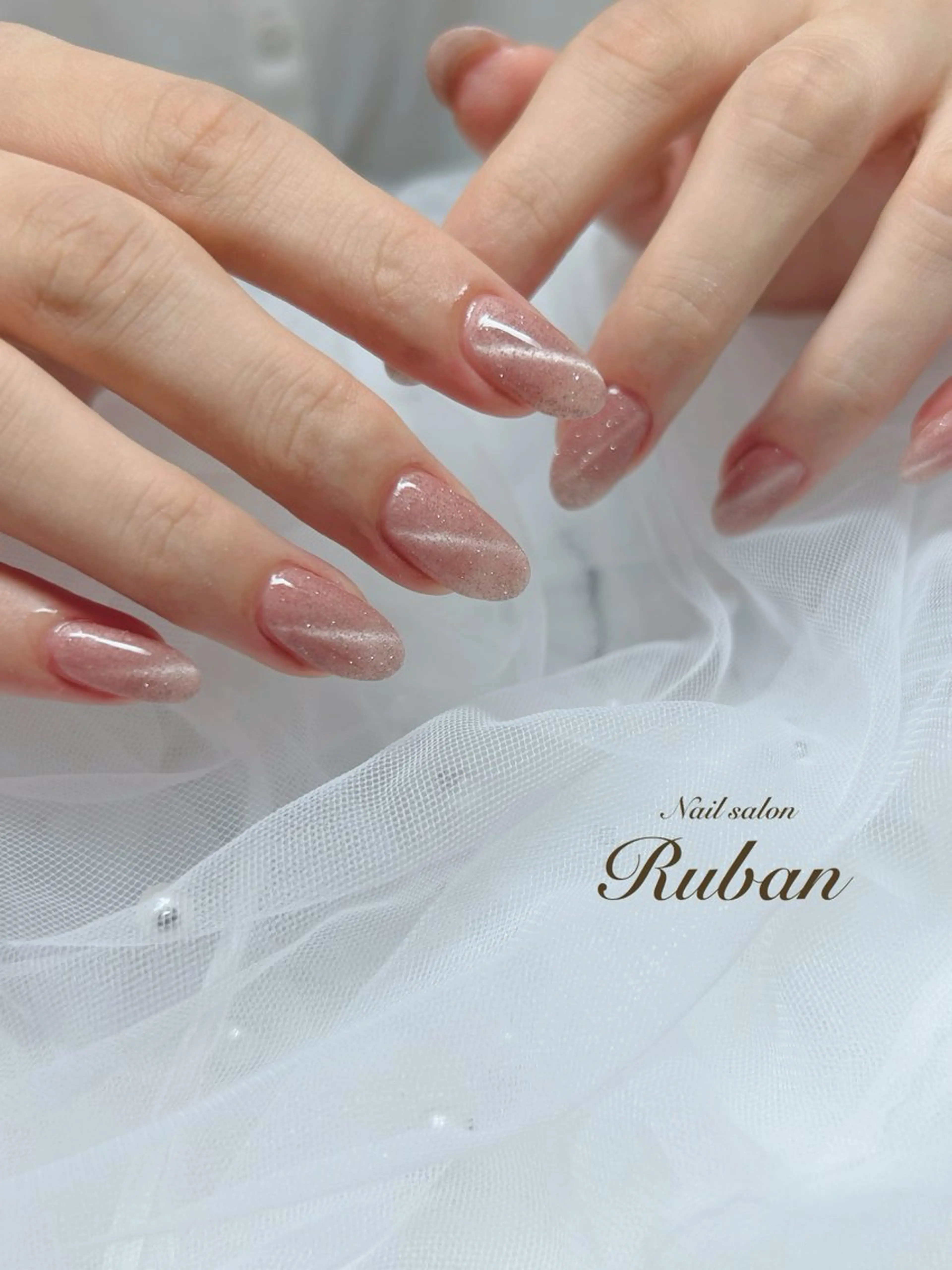 ネイル マグネットネイル ワンカラーネイル Nail salon Ruban所属・Nail salon Rubanのネイルデザイン