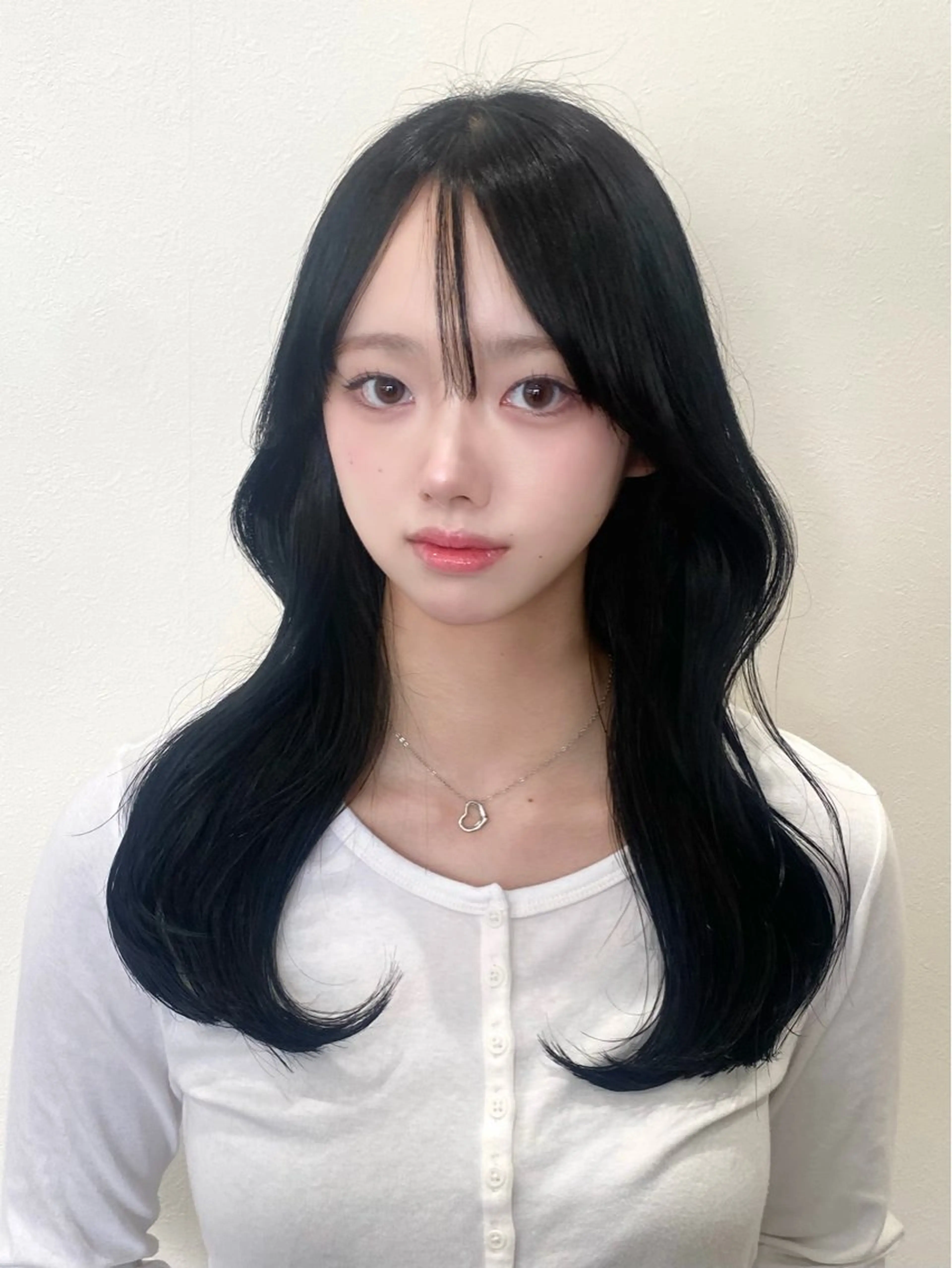 ロング カラー 韓国風ヘア レイヤーカット カット ヘアカラー 韓国風hair💕 Kanonのヘアスタイル