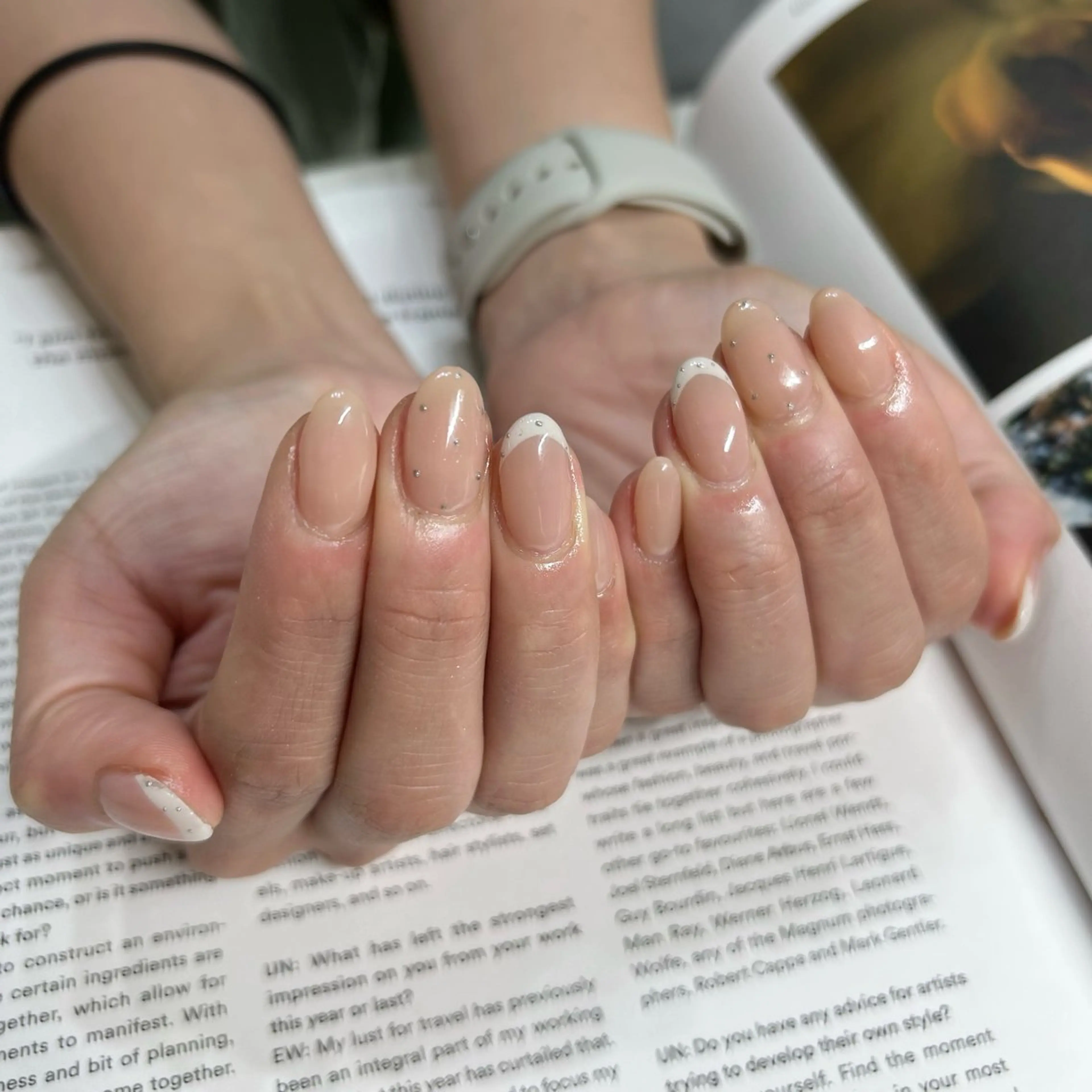 ネイル ブルー フットネイル ジェルネイル キラキラネイル 韓国ネイル RooM -mizuki-のネイルデザイン