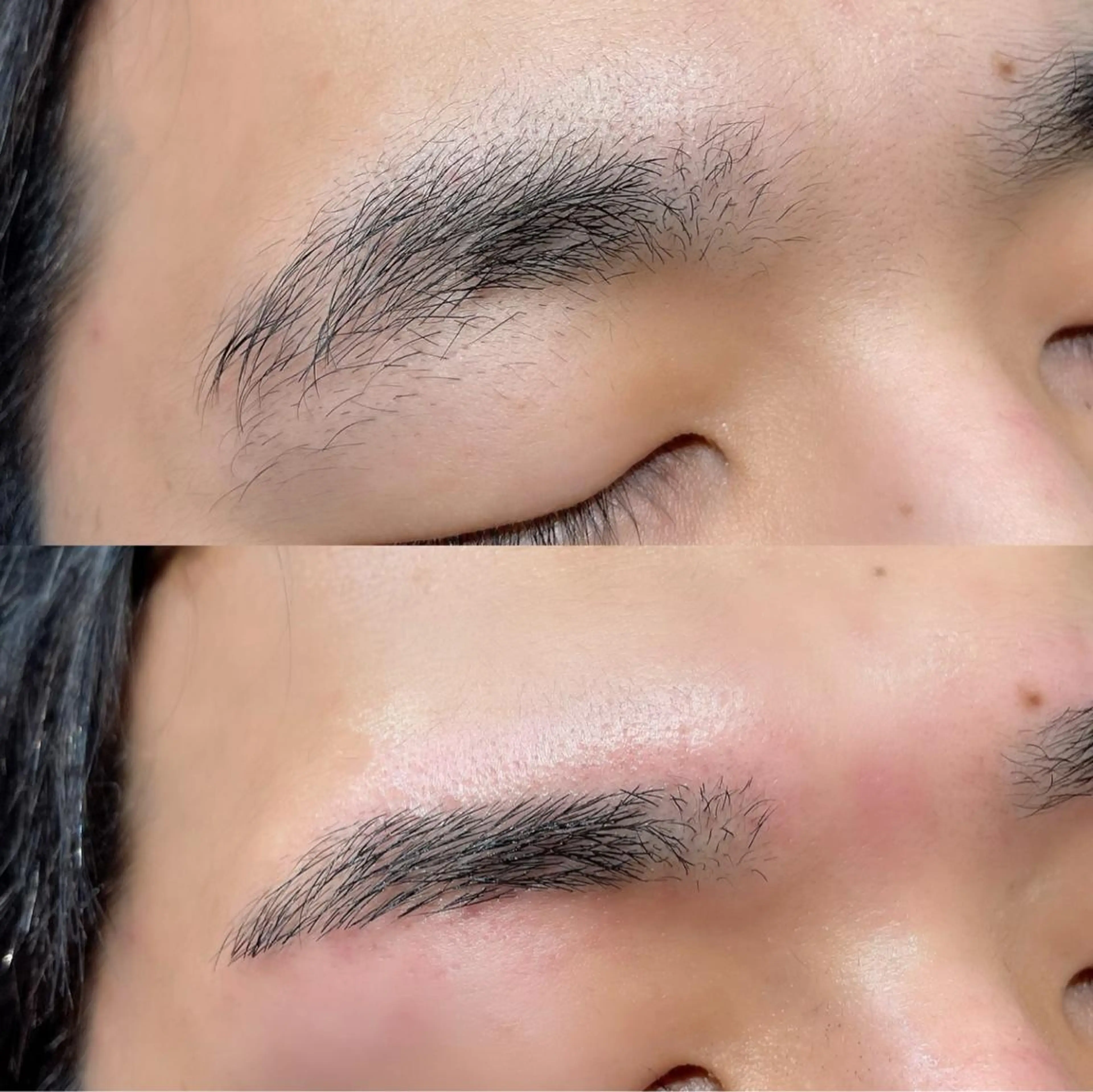 メンズ マツエク・マツパ アイブロウ メンズアイブロウ 眉毛ワックス脱毛 清水 素乃香のヘアスタイル