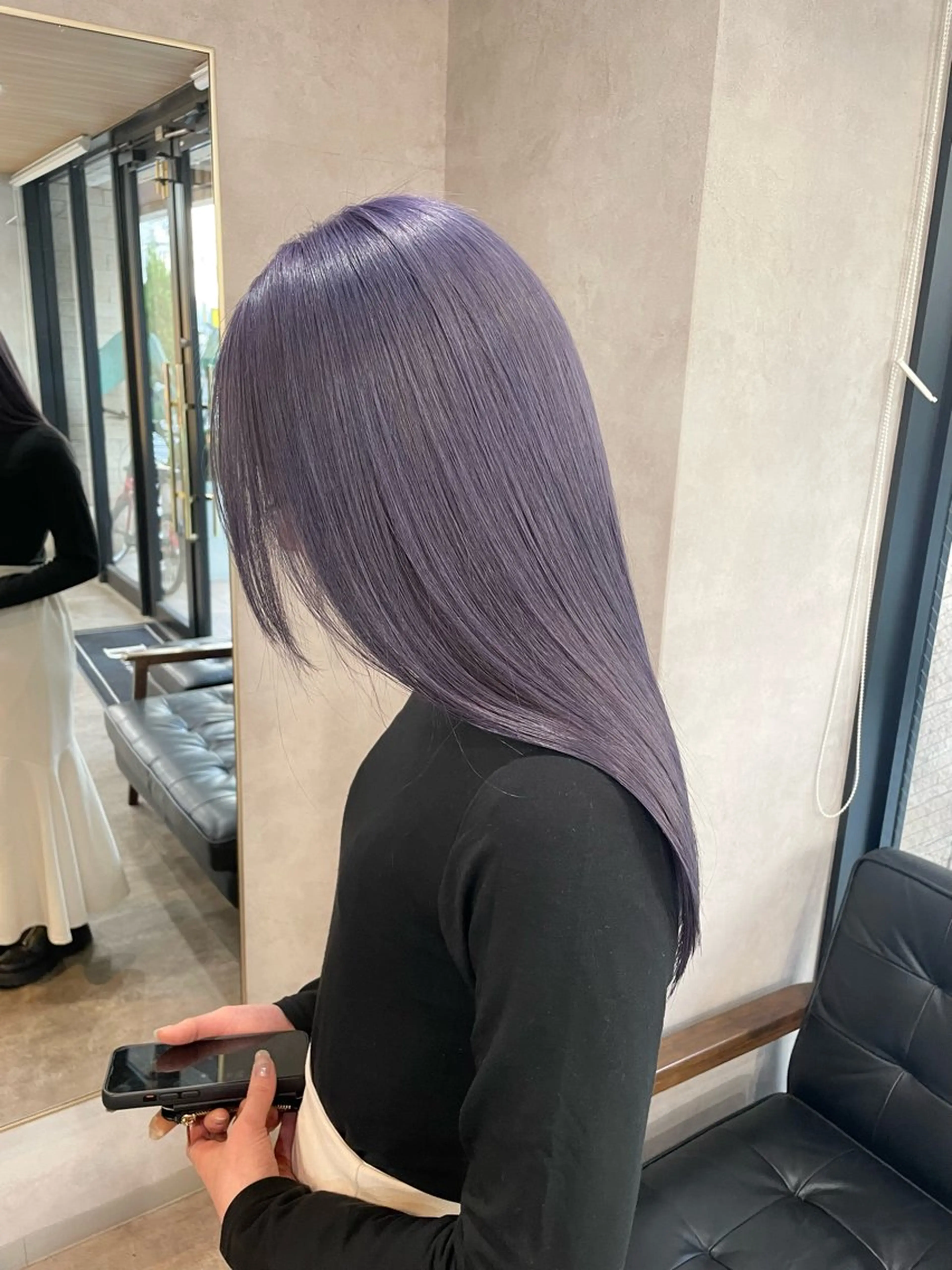 ロング カラー ラベンダーカラー ヘアカラー RIENS aura / ayu ♡のヘアスタイル