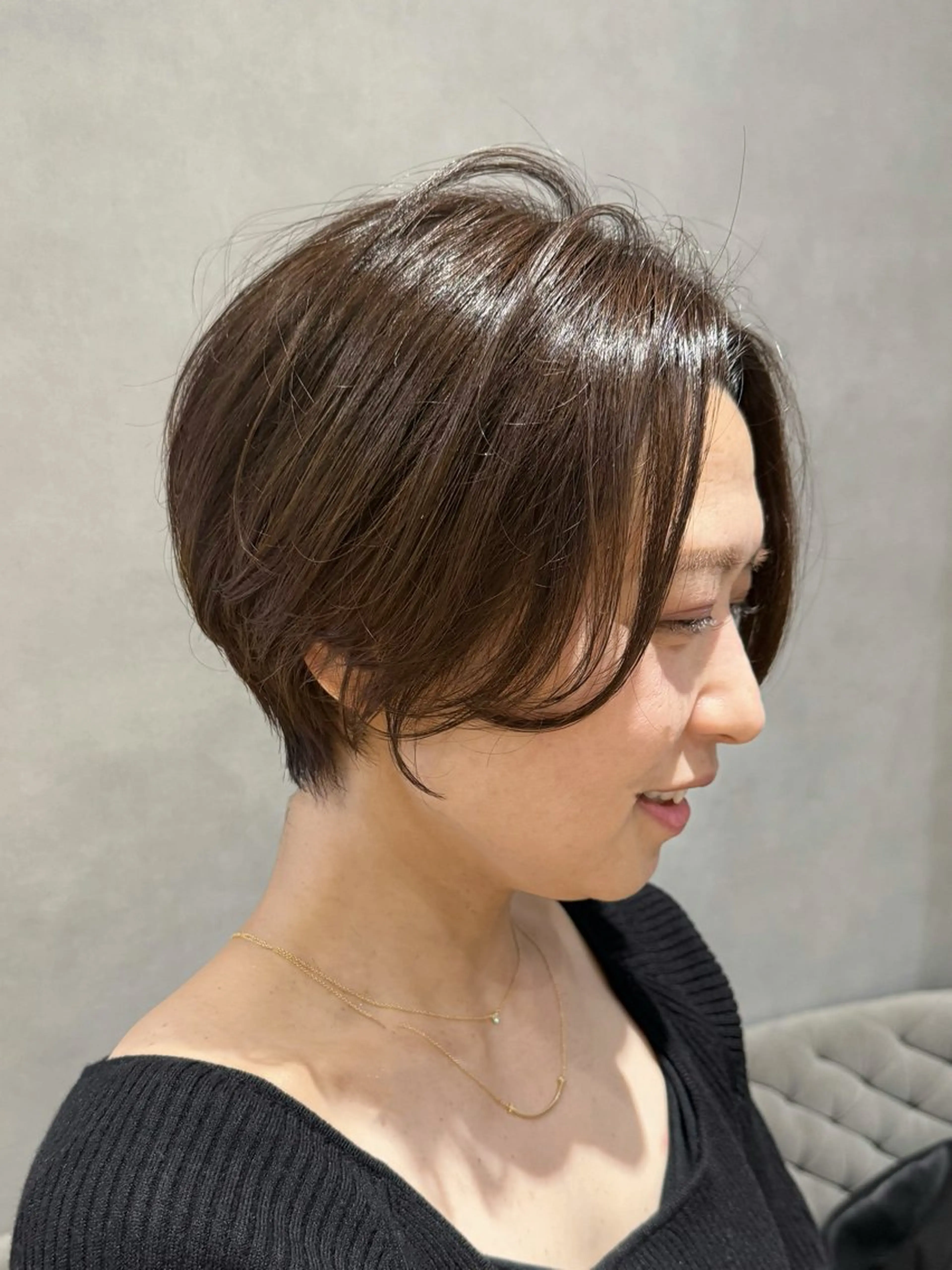 ショート 中野 栞里のヘアスタイル
