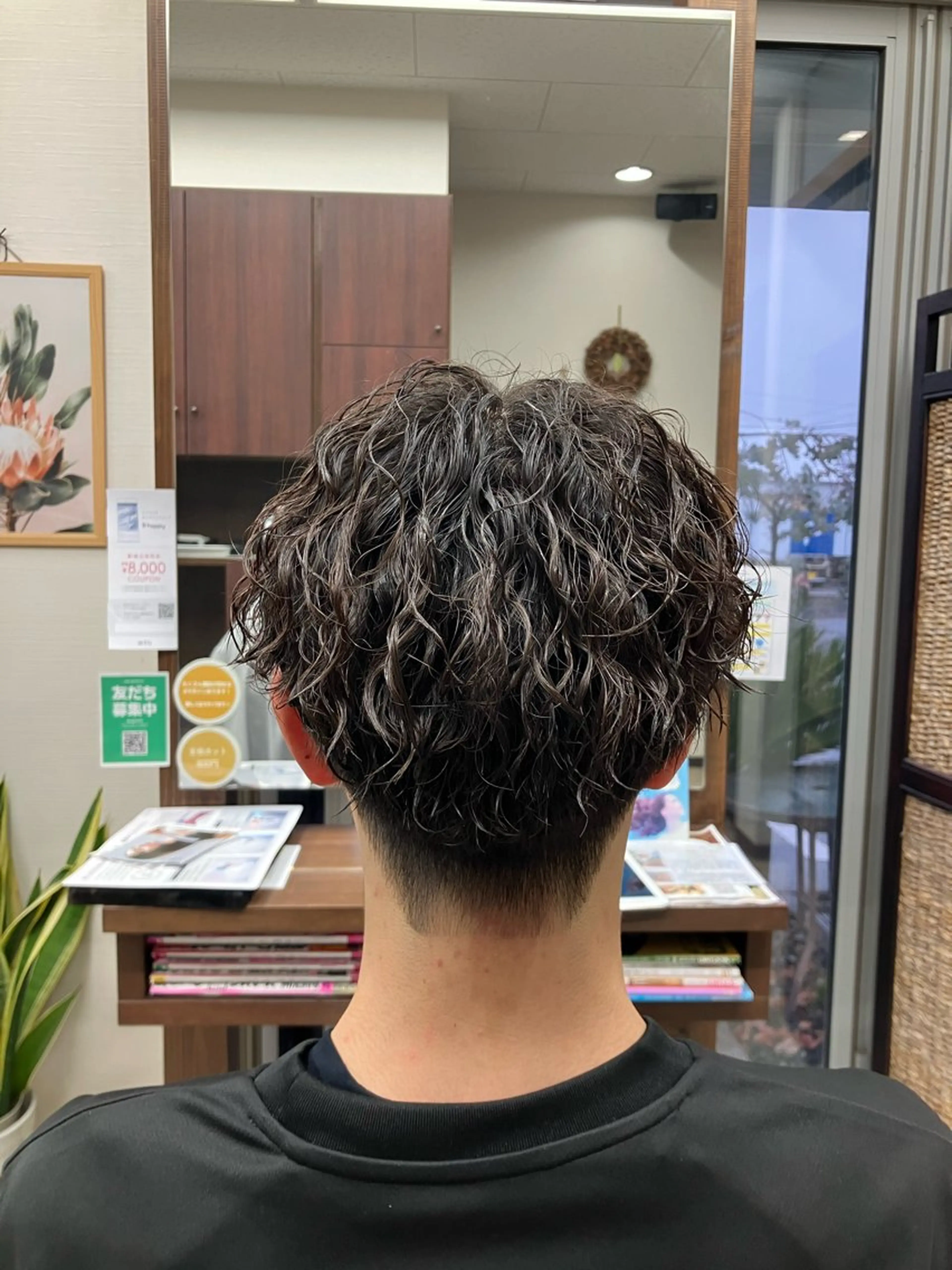 ショート パーマ メンズ カット パーマ Naka haraのヘアスタイル