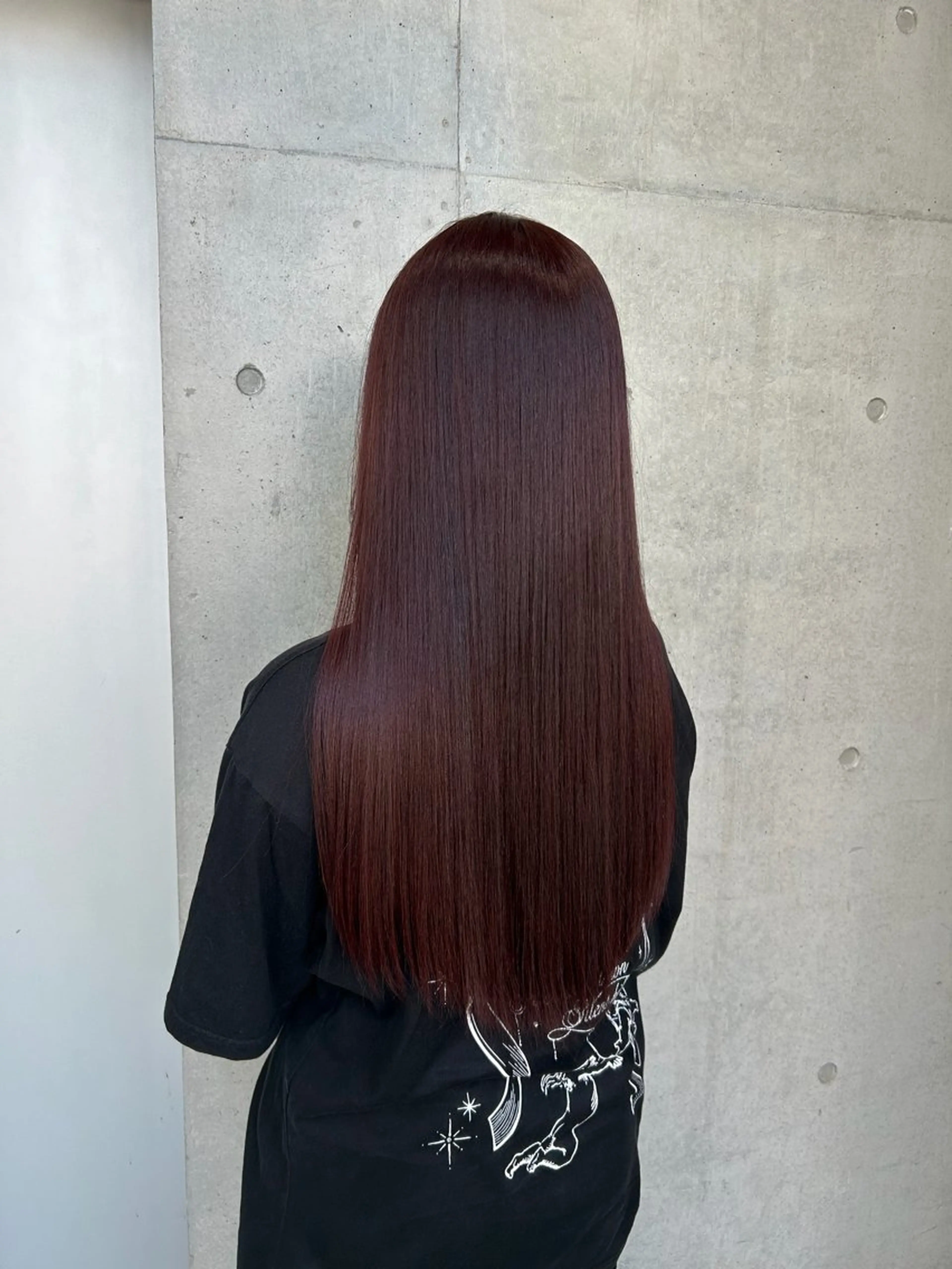 ロング カラー ヘアアレンジ カット ヘアカラー トリートメント ボブ艶モテカラー🫧 カリンのヘアスタイル