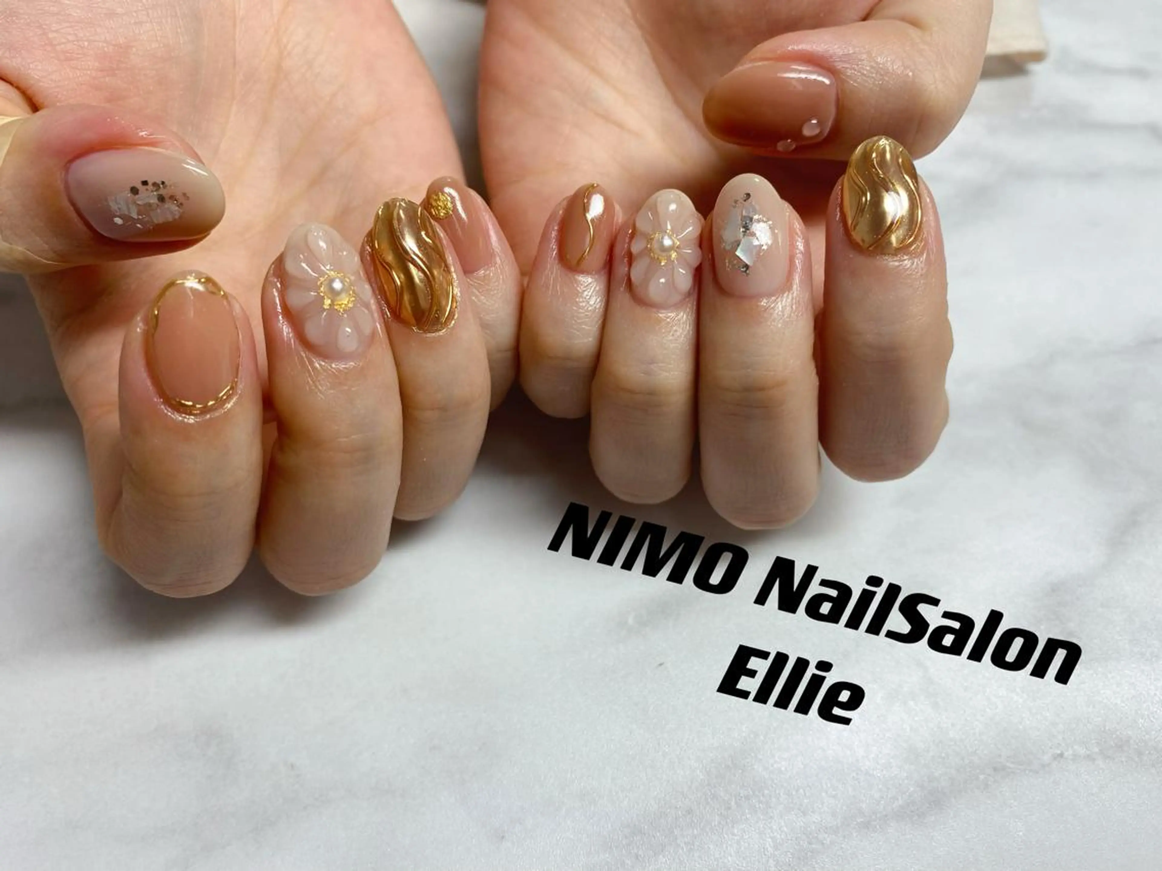 ネイル ハンドネイル ハンドケア 閨匠ビューティサロン 新橋店♡Ellieのネイルデザイン