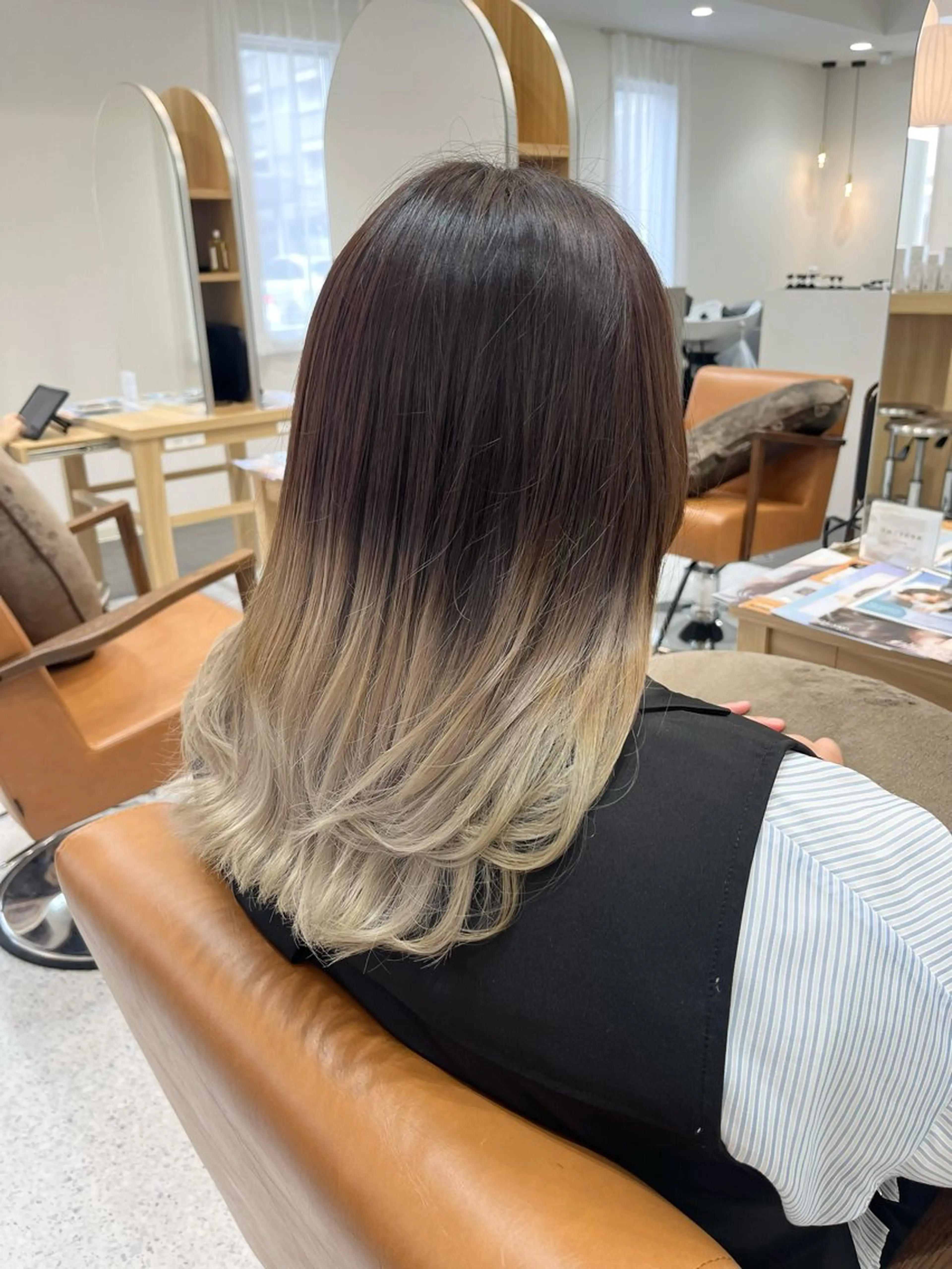 ロング MIZUKI🫧ྀི 韓国ヘアAFLOATのヘアスタイル