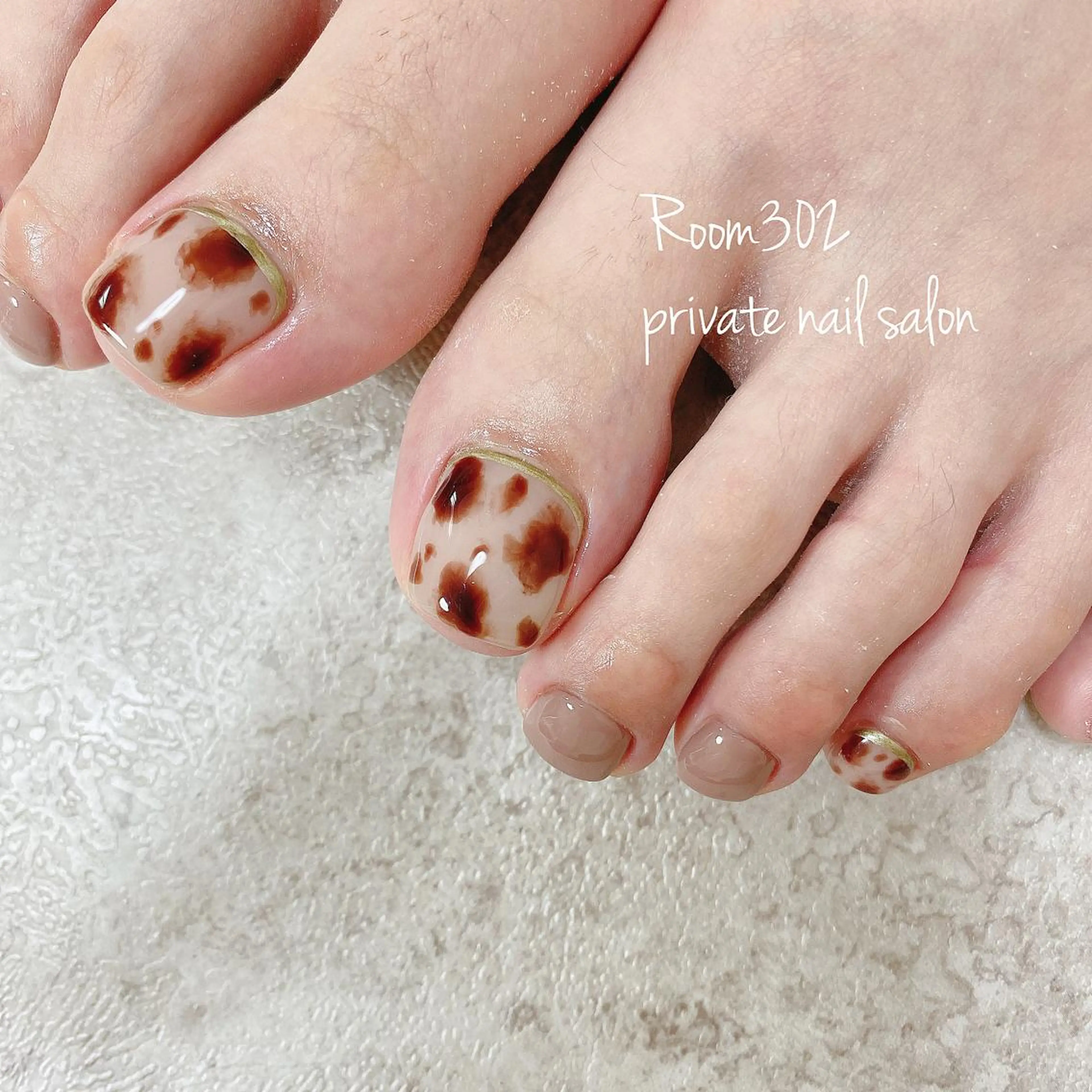 ネイル フットネイル Room 302のネイルデザイン