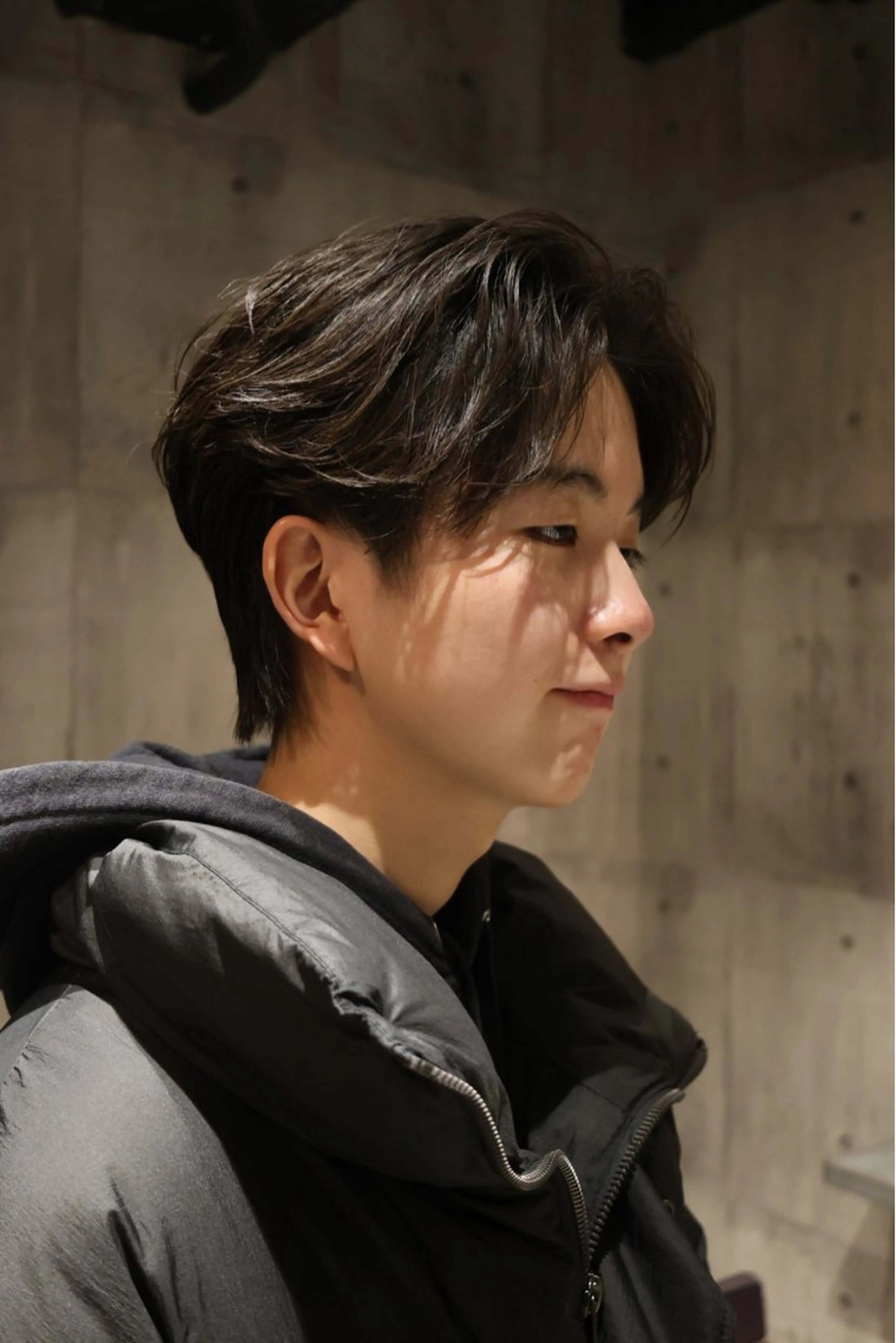 ショート メンズ 刈り上げ 佐竹 楓のヘアスタイル