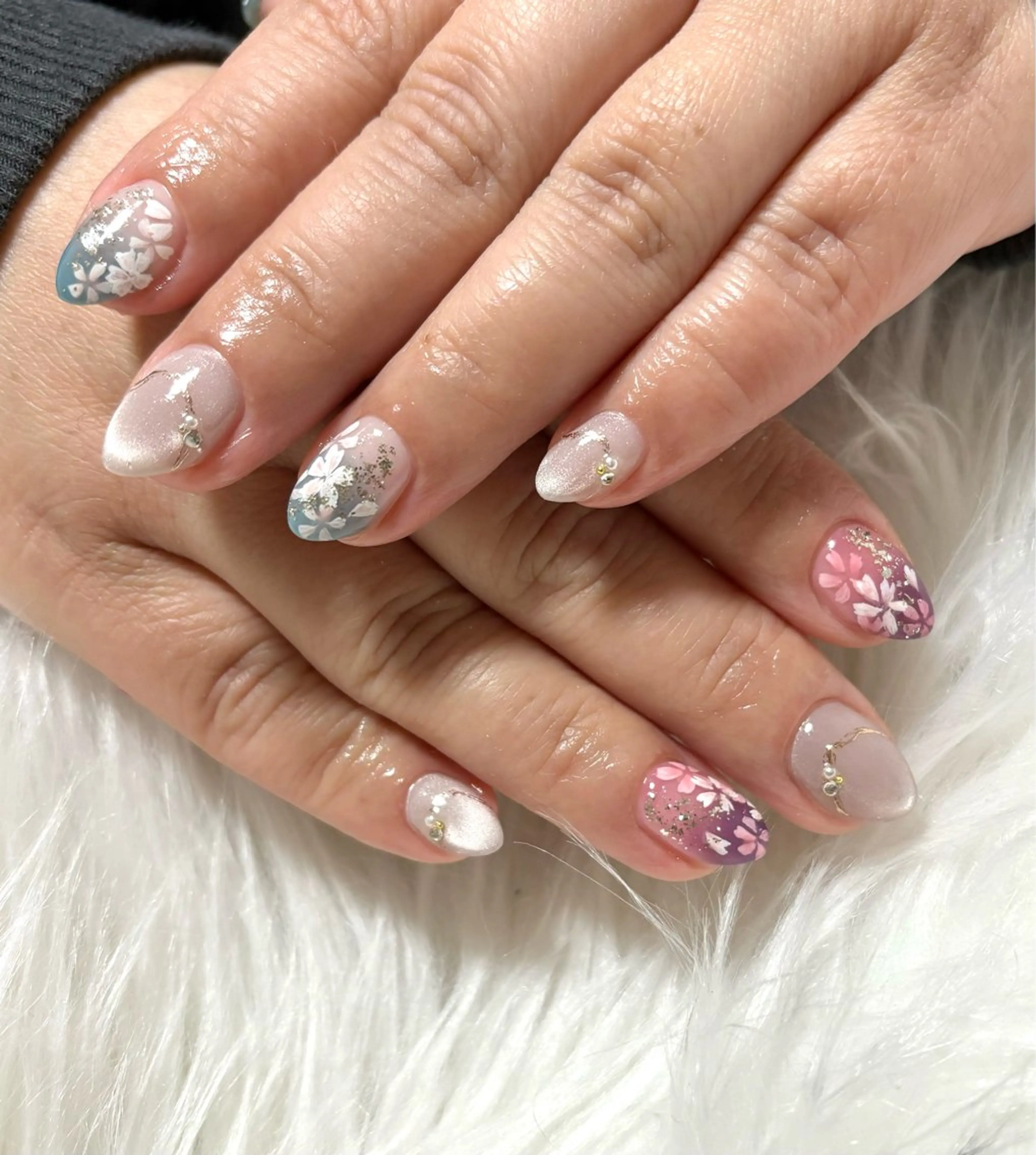 ネイル ハンドネイル nail salon HIRUKANAのネイルデザイン