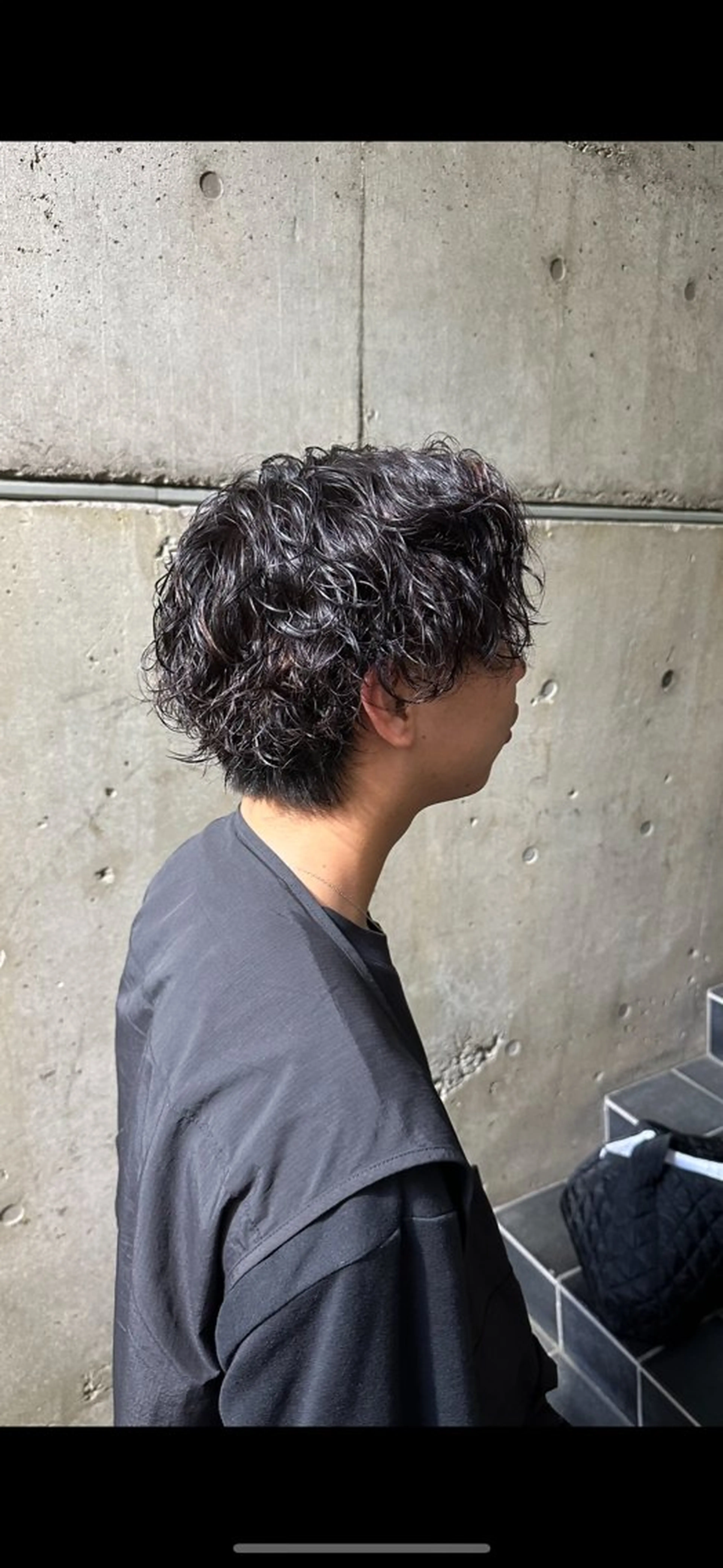 パーマ メンズ 五十嵐 圭音のヘアスタイル