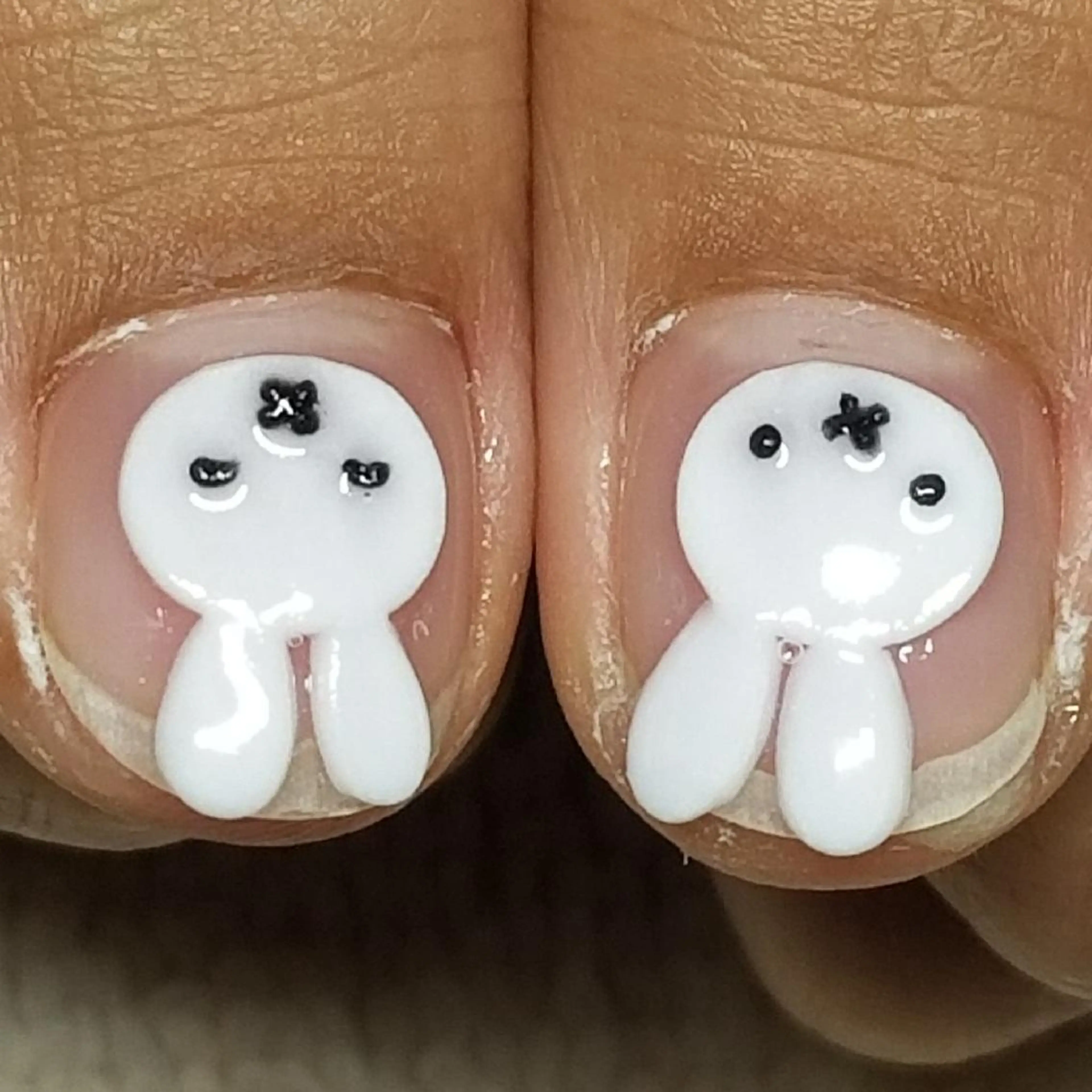 ネイル クリアネイル ハンドネイル よしだ ひろきのネイルデザイン