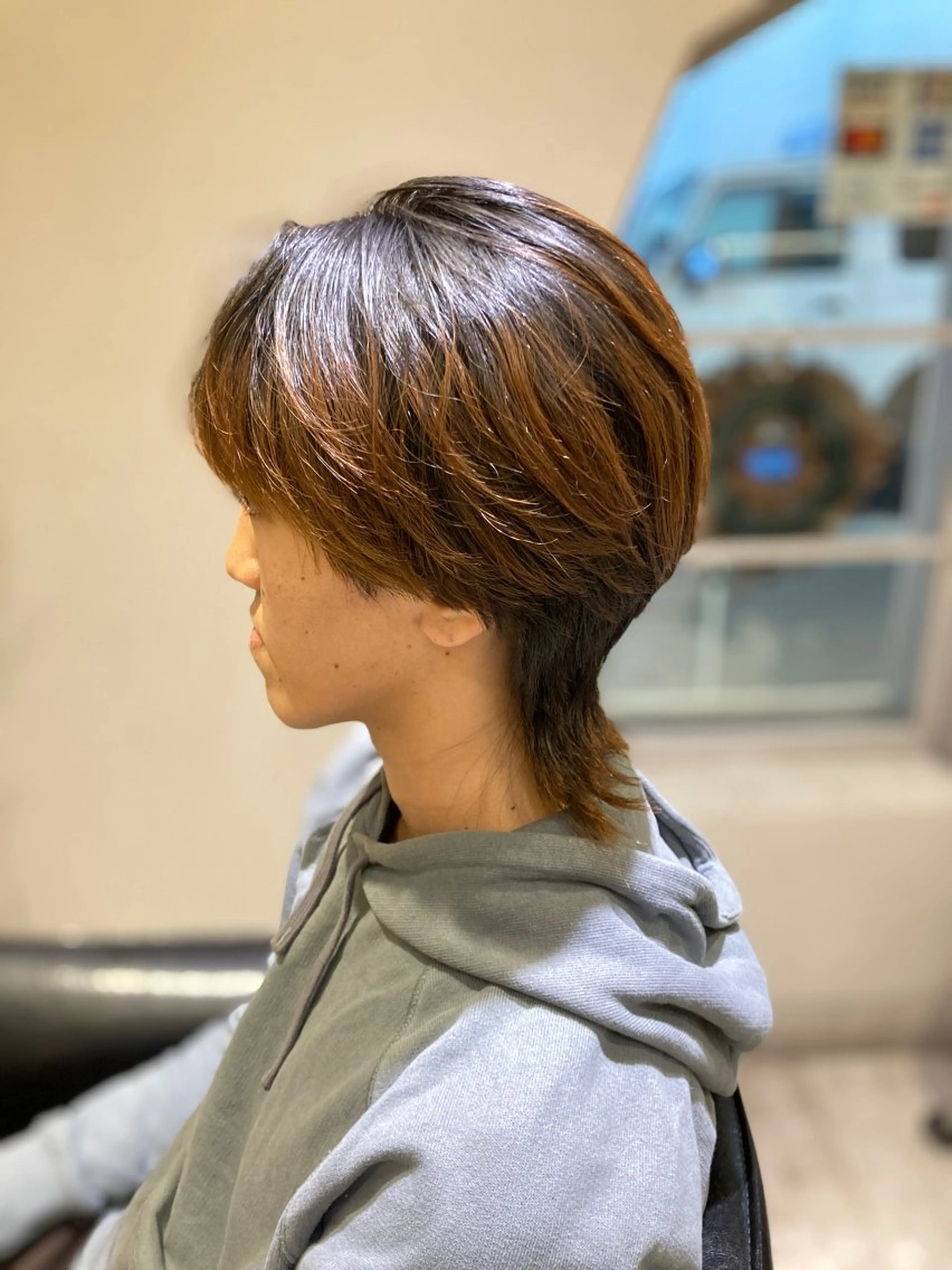 メンズ マッシュウルフ マッシュ メンズウルフカット ウルフカット 男のスタイル革命 健太郎✂︎のヘアスタイル