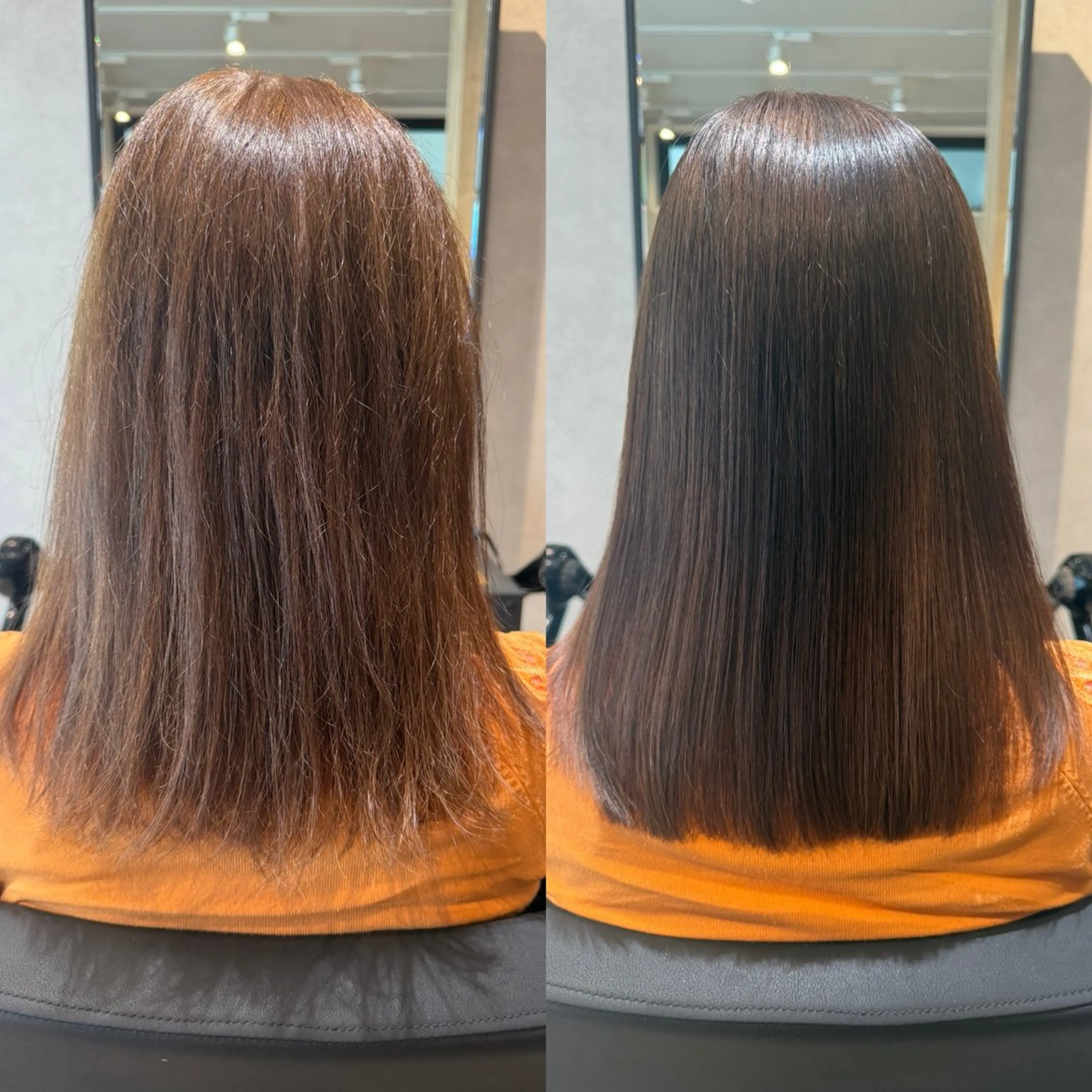 セミロング 髪質改善 縮毛矯正 カット ヘアカラー パーマ ao.【アオ】南浦和　髪質改善/縮毛矯正/艶髪所属・ao. 南浦和/髪質改善のヘアスタイル