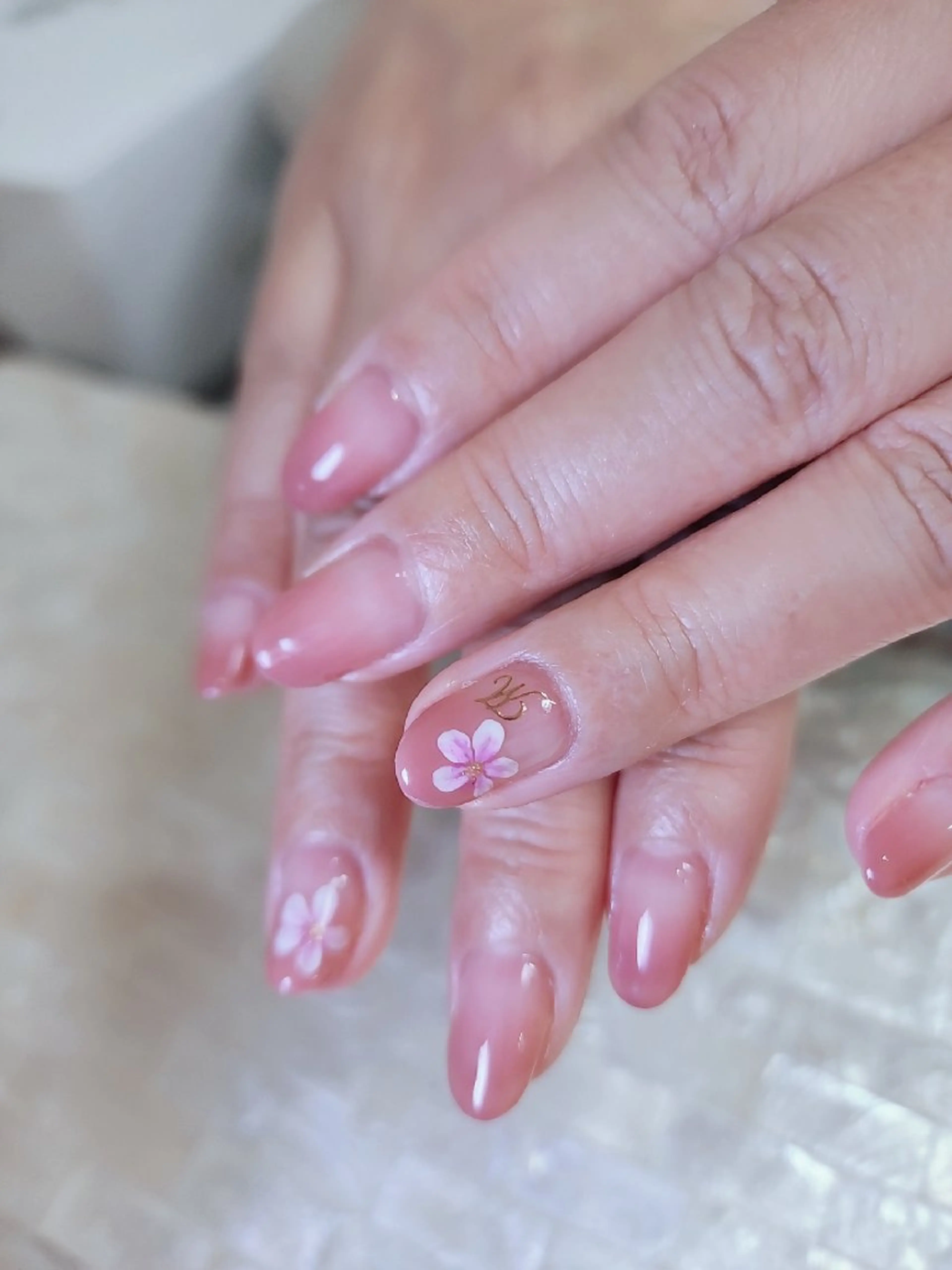 ネイル 春ネイル 西本 あさみのネイルデザイン