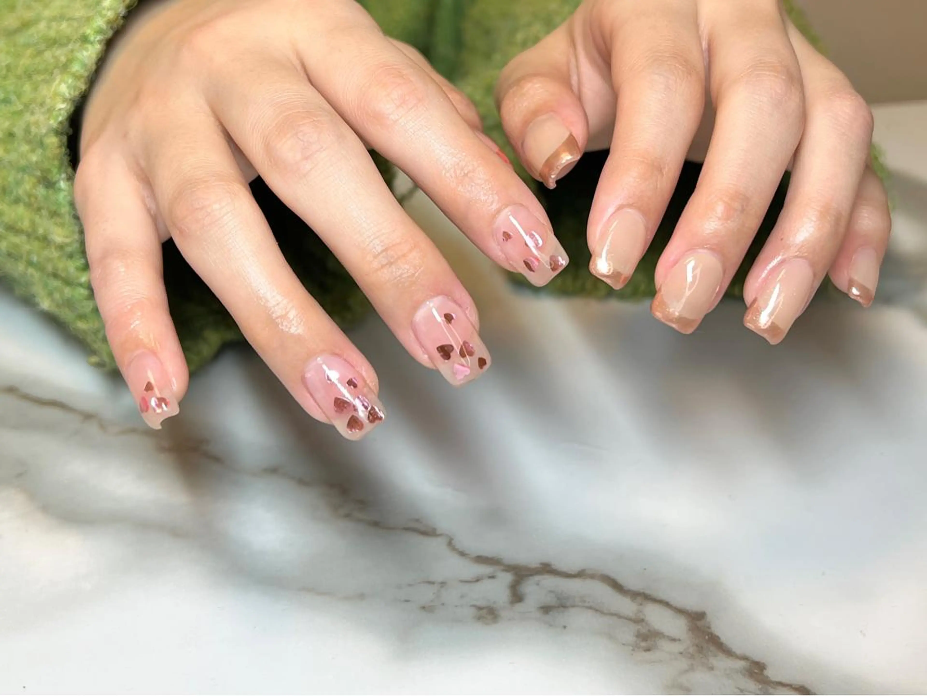 セミロング ネイリスト シンのネイルデザイン