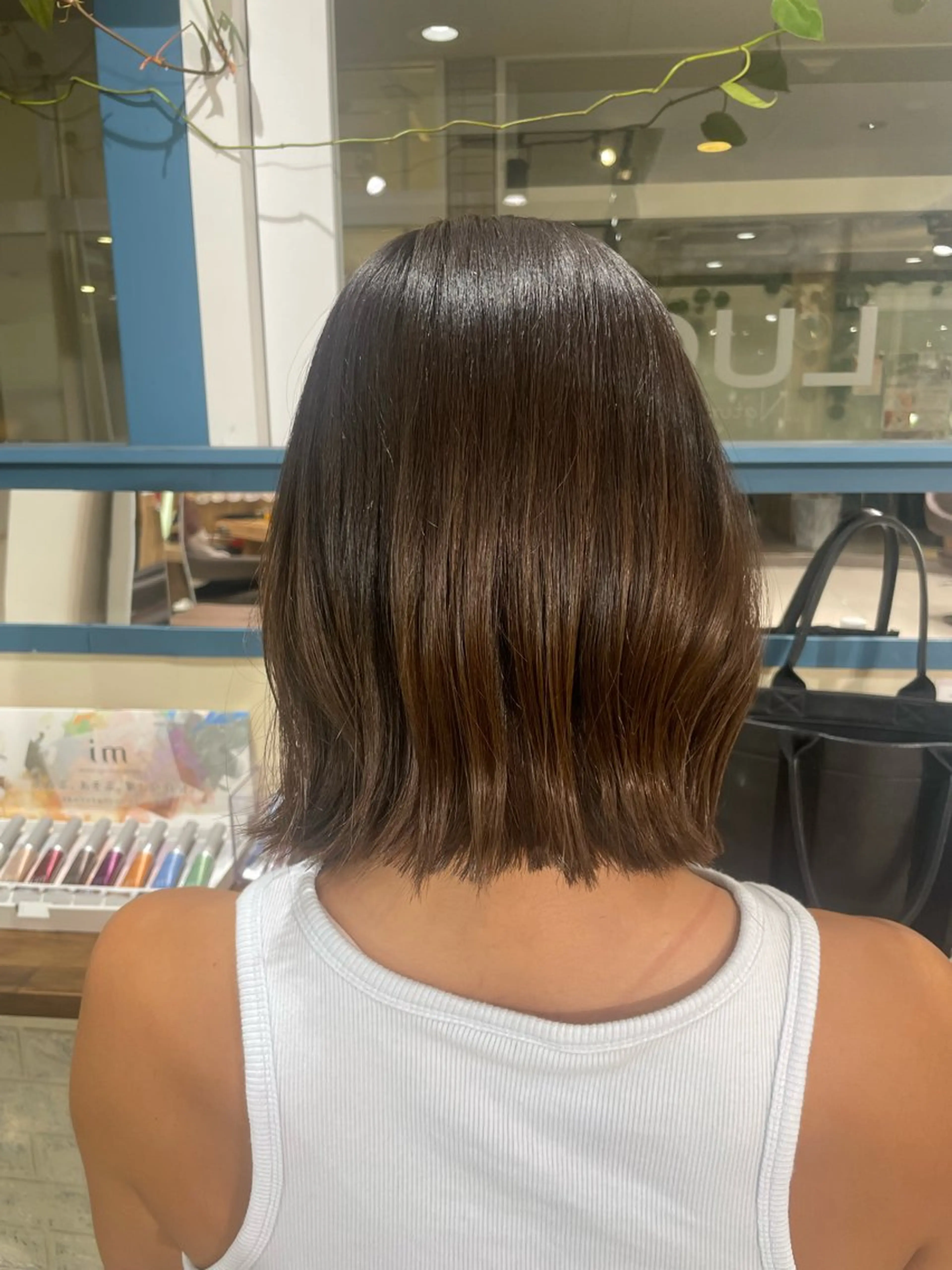 ミディアム luck みうのヘアスタイル