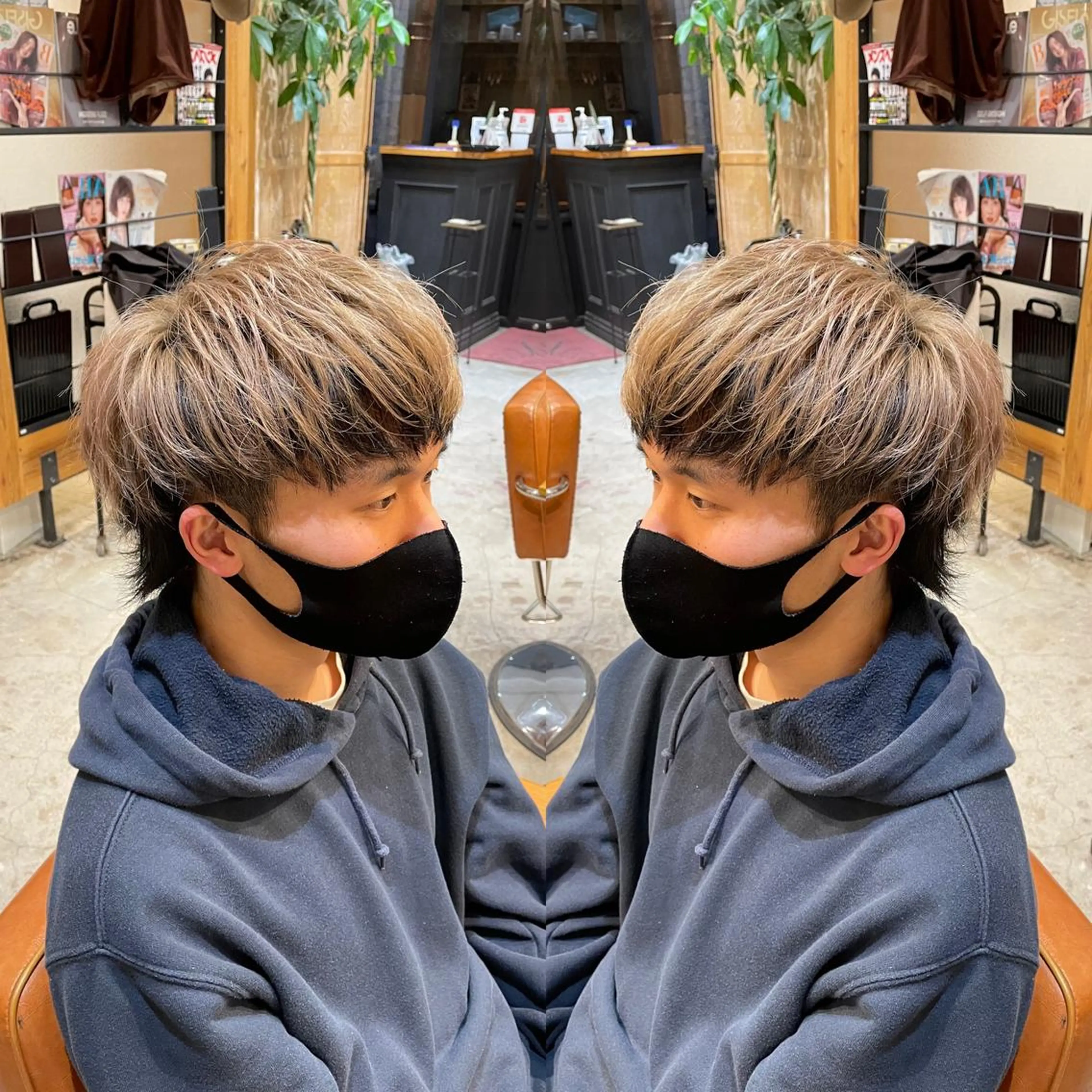 カラー メンズ ✄PARIS秋葉原 田頭拓也⭐のヘアスタイル