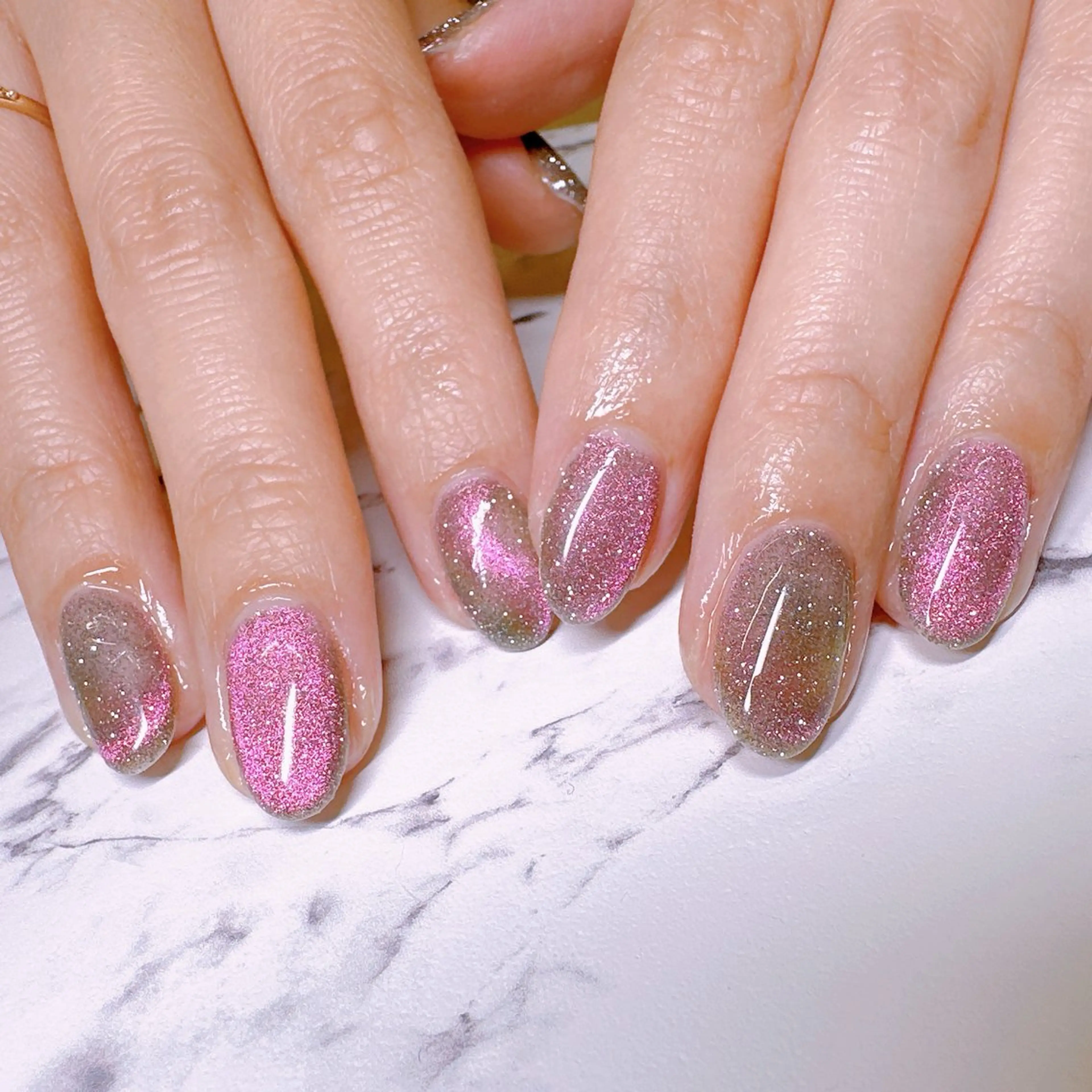 ネイル ハンドネイル I_p4ce所属・I_p4ce 🍊あい🍊のネイルデザイン