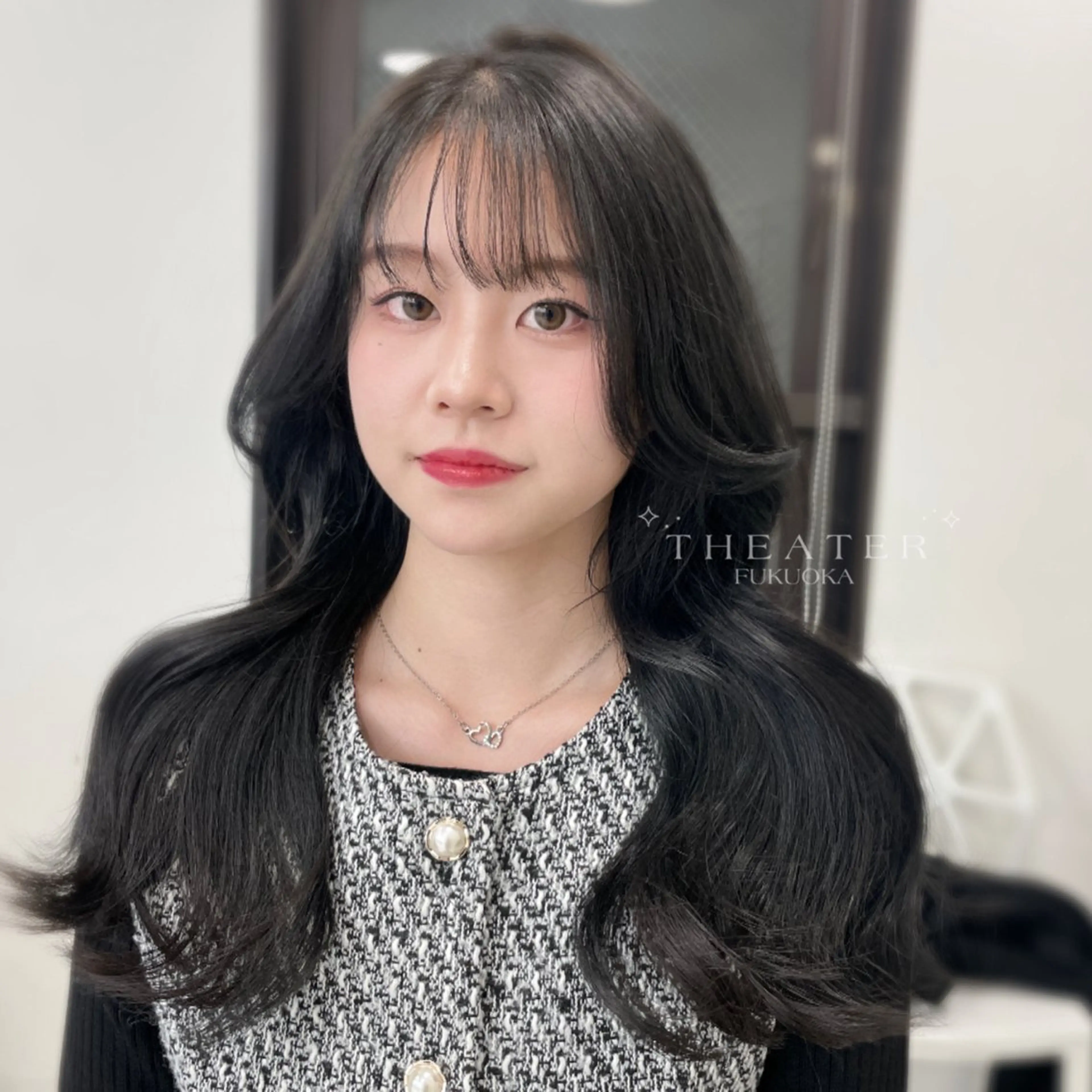 セミロング MOE 福岡韓国ヘア✧︎のヘアスタイル