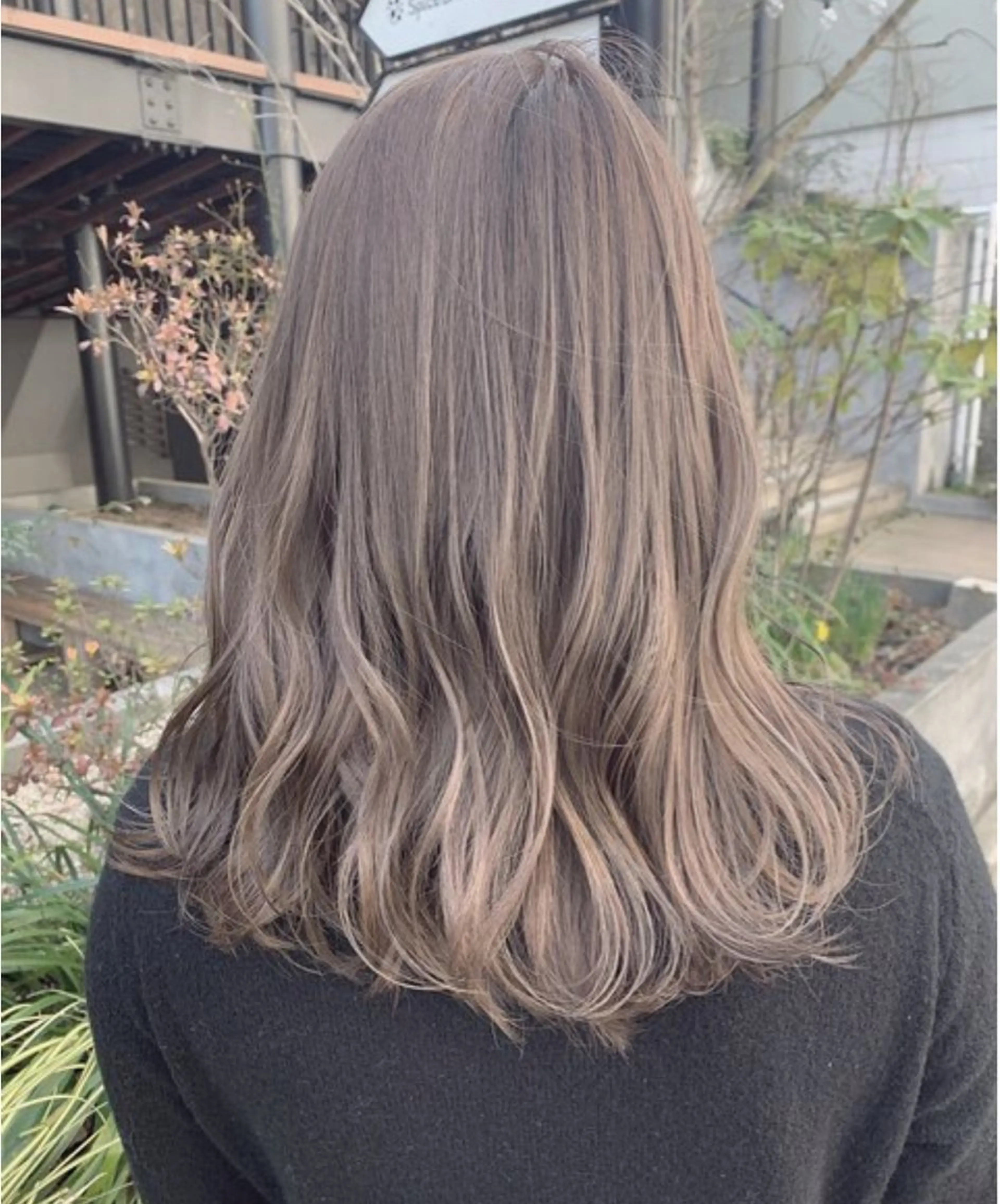 カラー 🫧ハイライトモデル 募集🫧溝口結麻のヘアスタイル