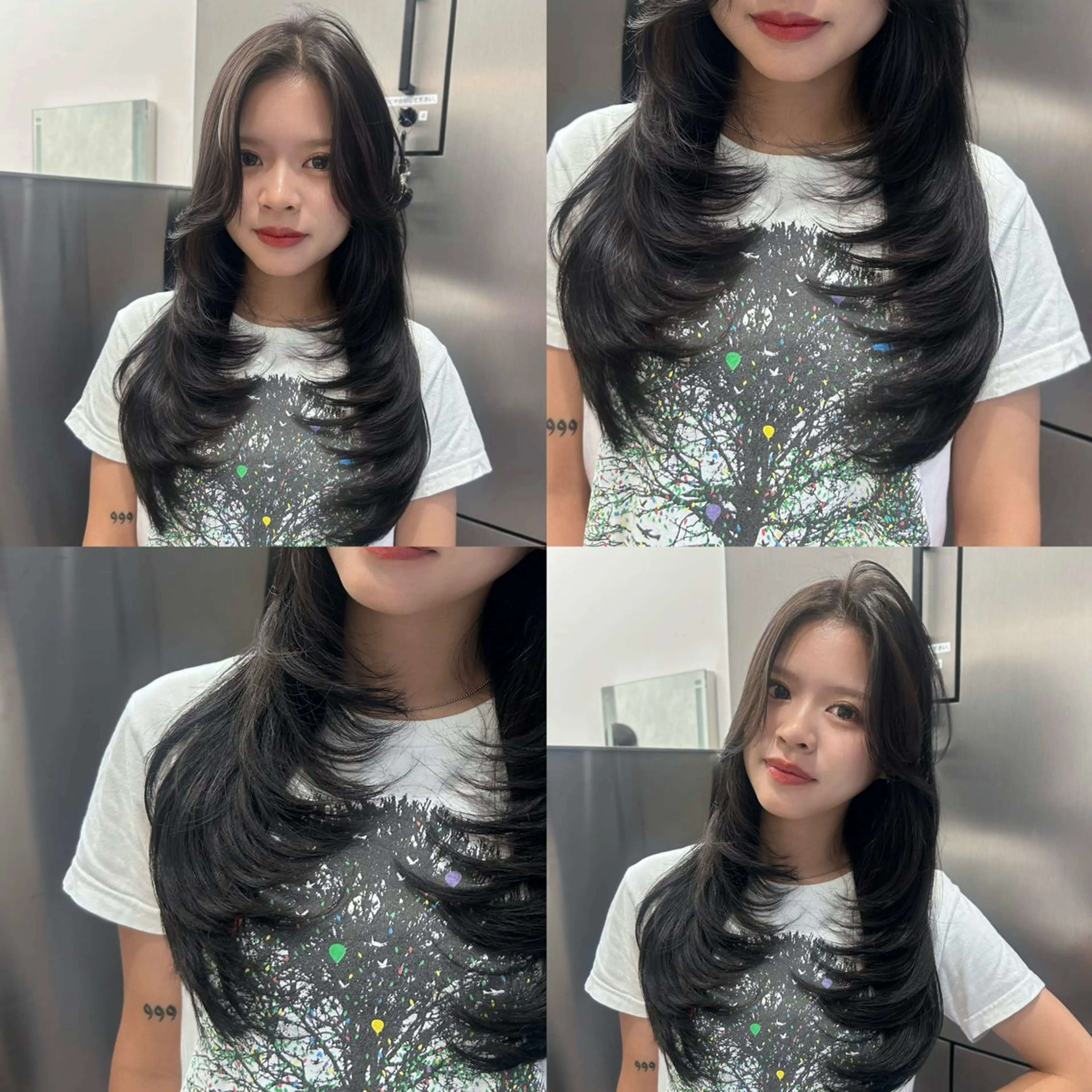 ロング レイヤーカット カット ヘアカラー トリートメント 大人レイヤー/艶美髪 🇺🇸TOMONAのヘアスタイル