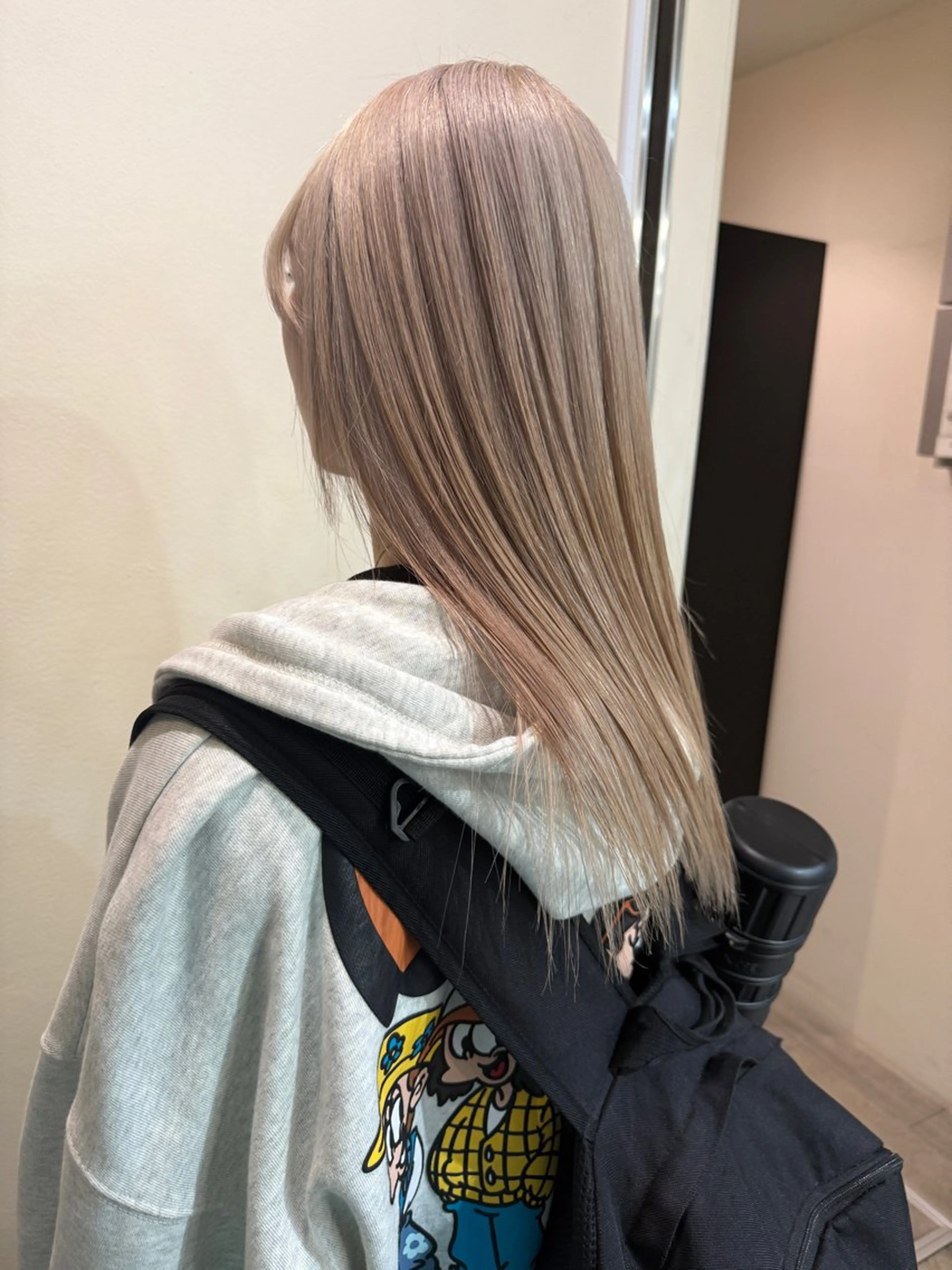 セミロング カラー カット ヘアカラー maeda yumiのヘアスタイル