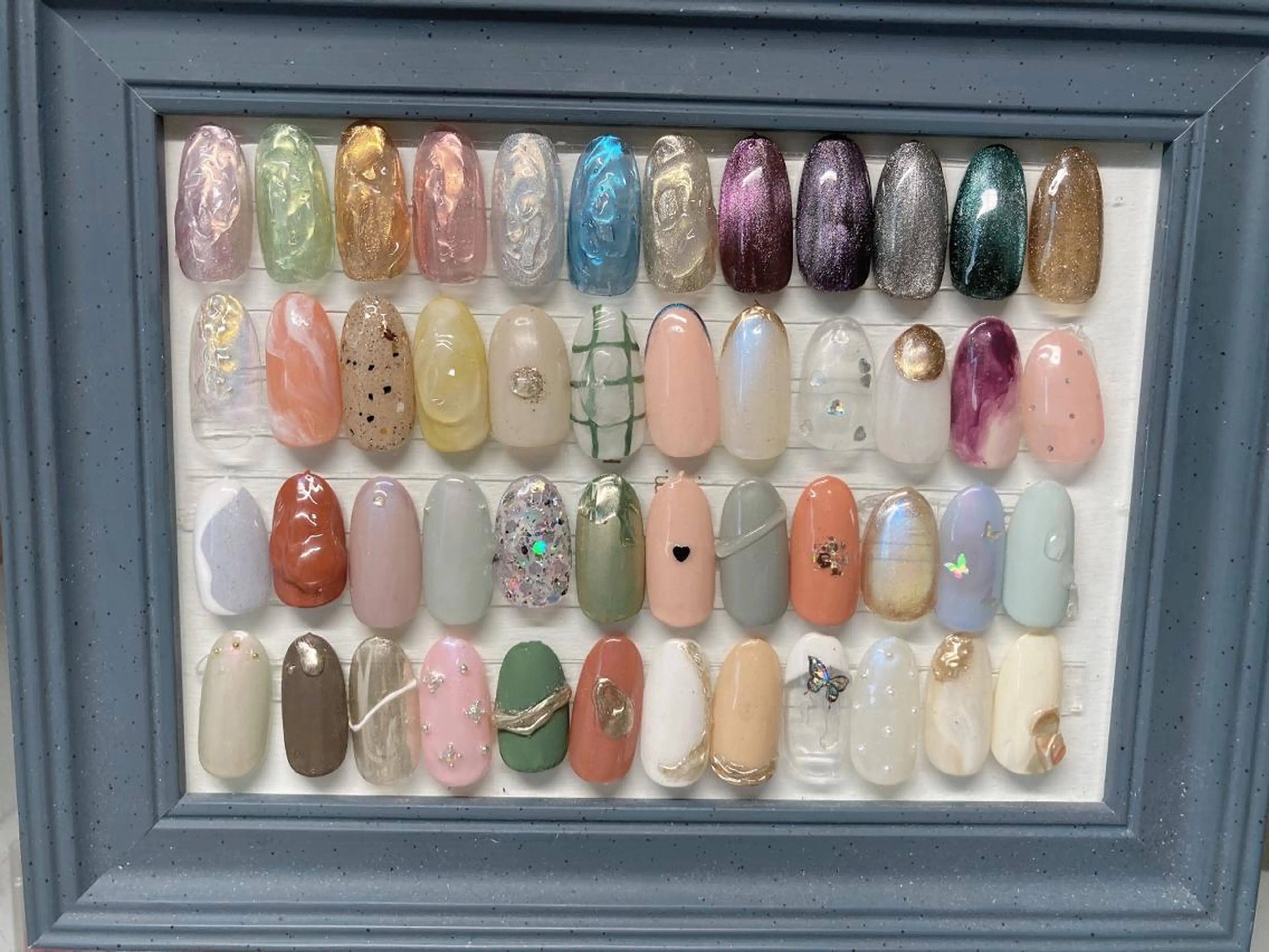 ネイル クリアネイル ジェルネイル マグネットネイル ミラーネイル ニュアンスネイル ハンドネイル Hiro nail /Harapeccoのネイルデザイン