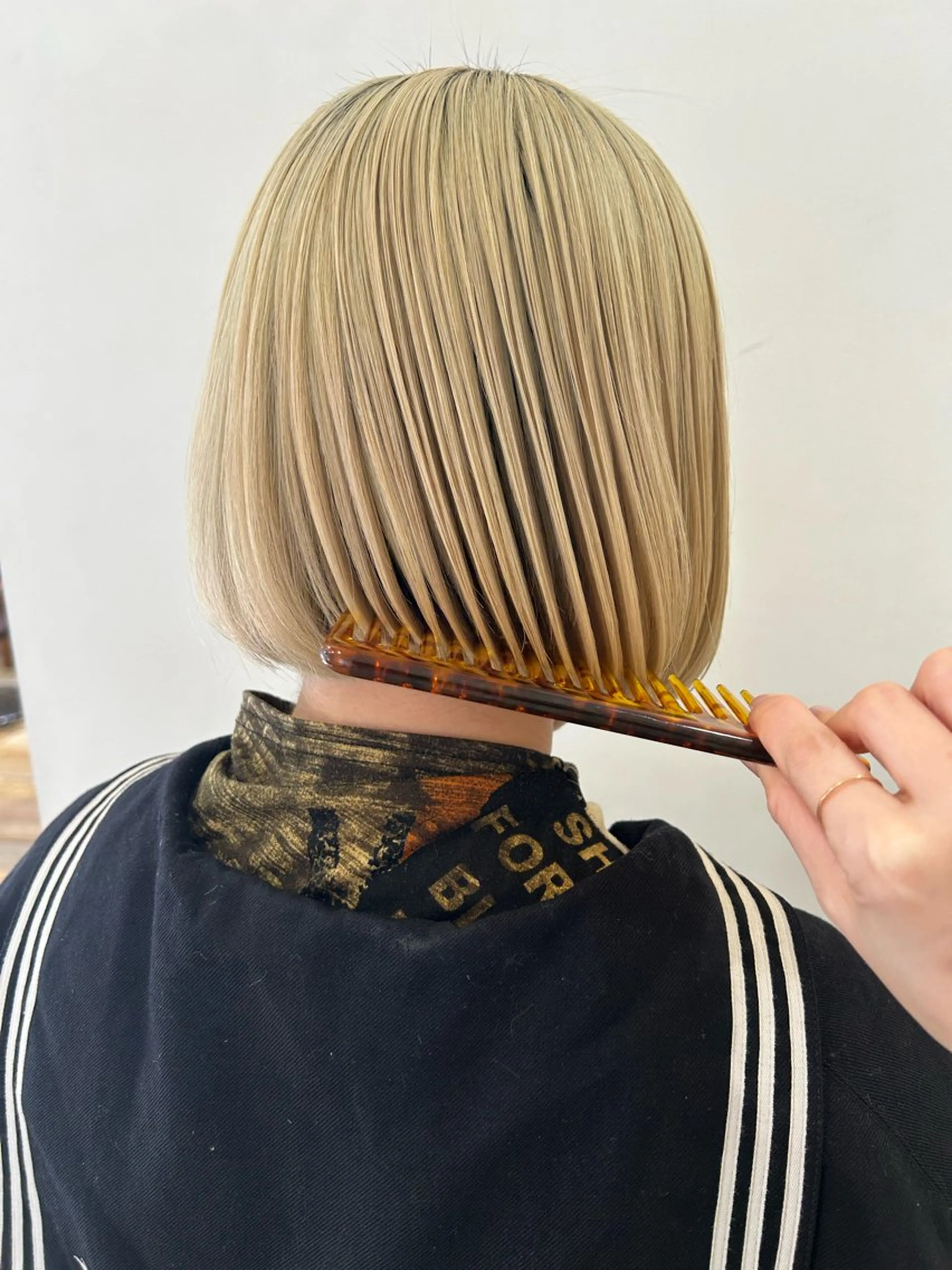 ミディアム カラー トリートメント clan .のヘアスタイル