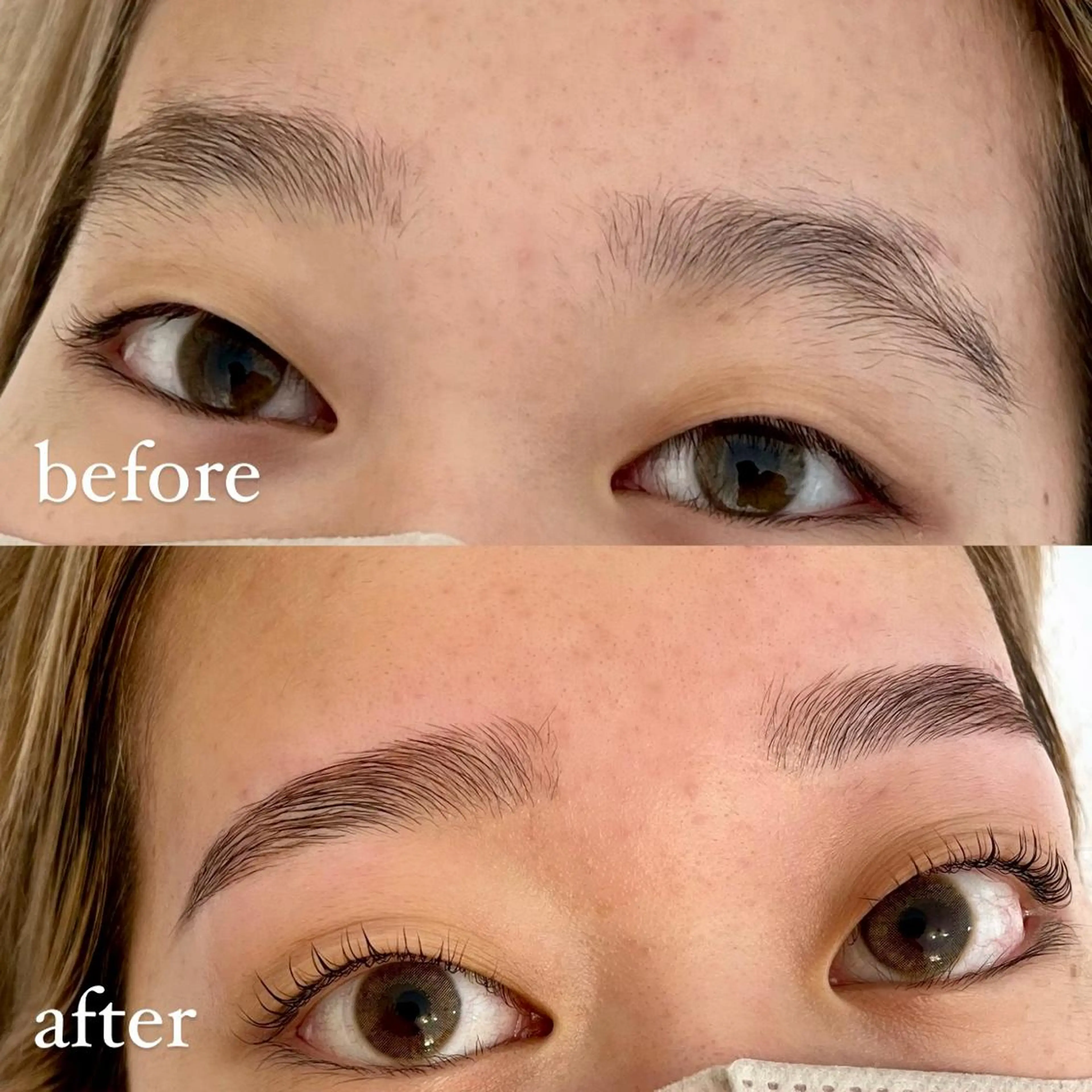 マツエク・マツパ アイブロウ ハリウッドブロウリフト 一重×まつ毛パーマ HANAE .のマツエク・マツパデザイン