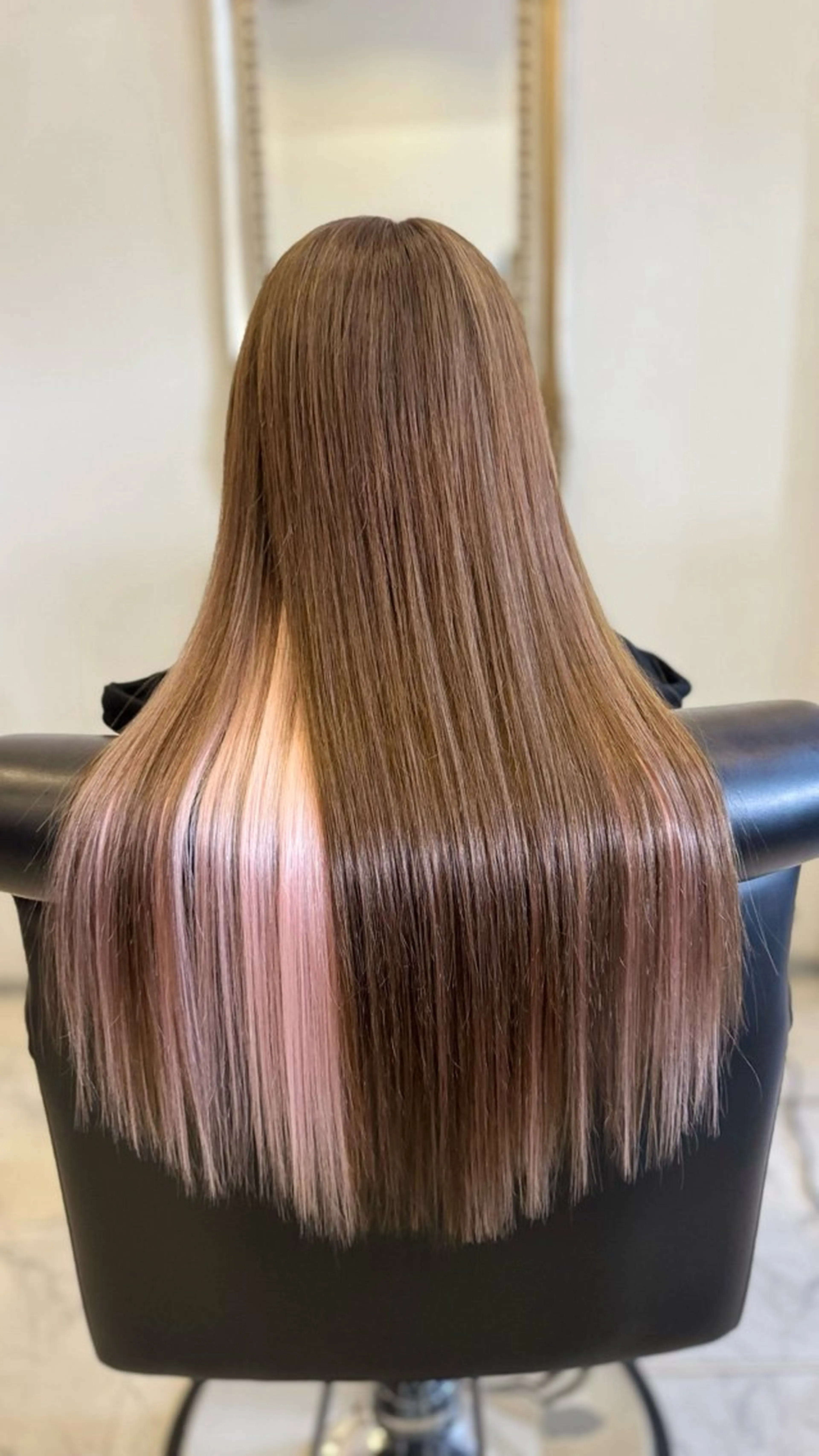 ロング カラー カット ヘアカラー エクステ JADE 💎 Yukiのヘアスタイル