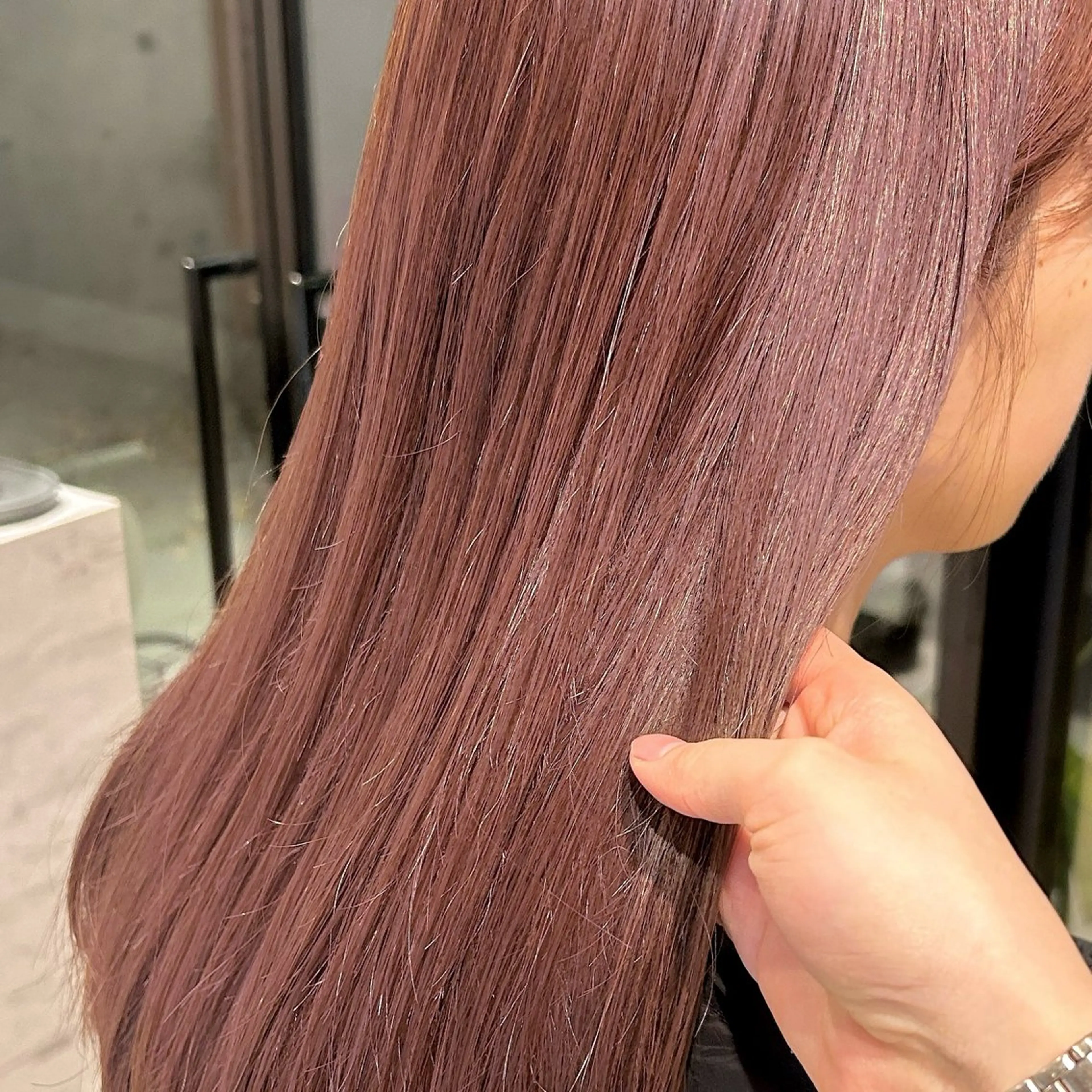 ミディアム カラー 透明感/ベージュ /kazui🐈のヘアスタイル