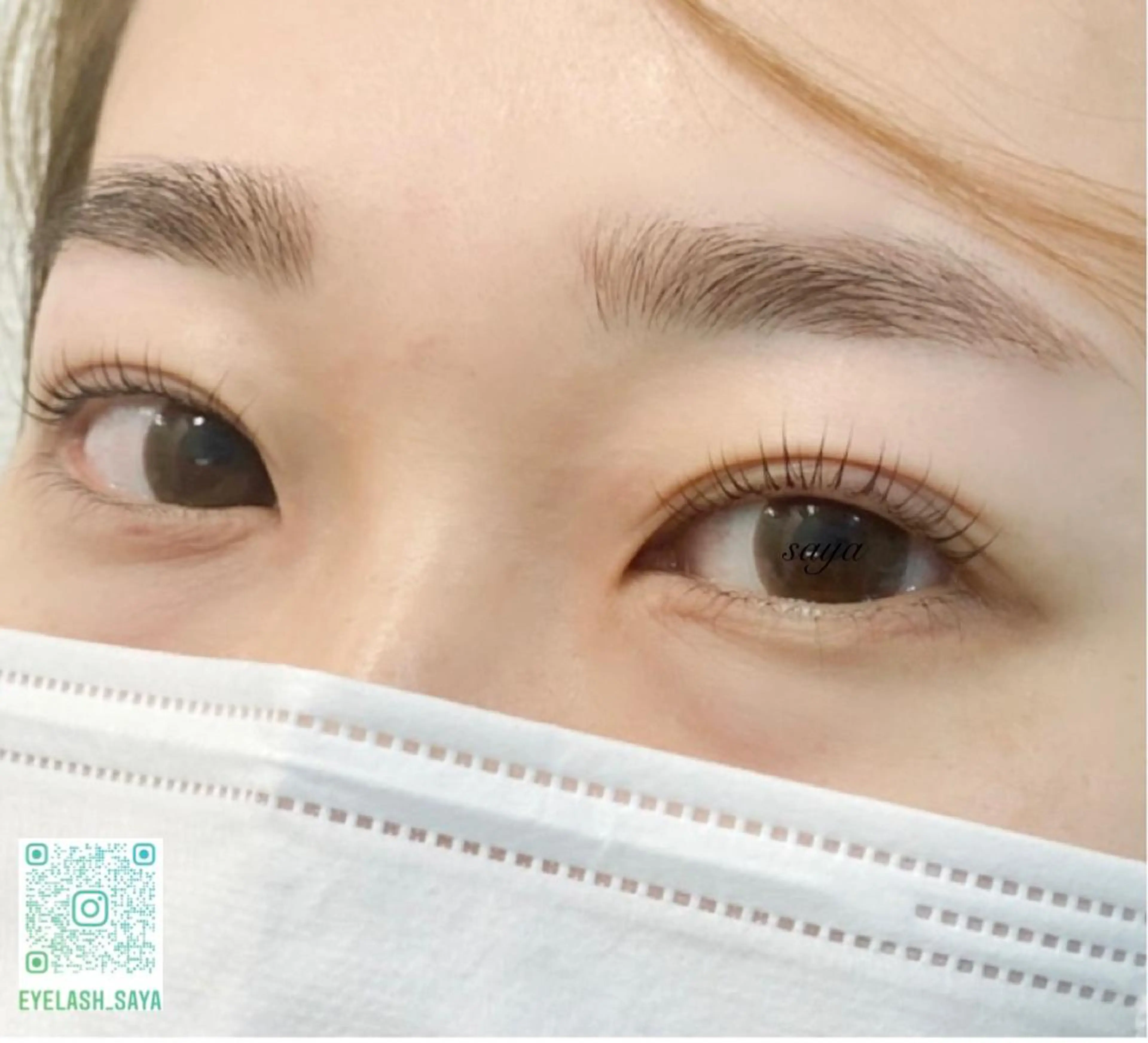 メンズ マツエク・マツパ アイブロウ 眉毛ワックス脱毛 Attrait Eye所属・Attrait Eye☻*Sayaのマツエク・マツパデザイン